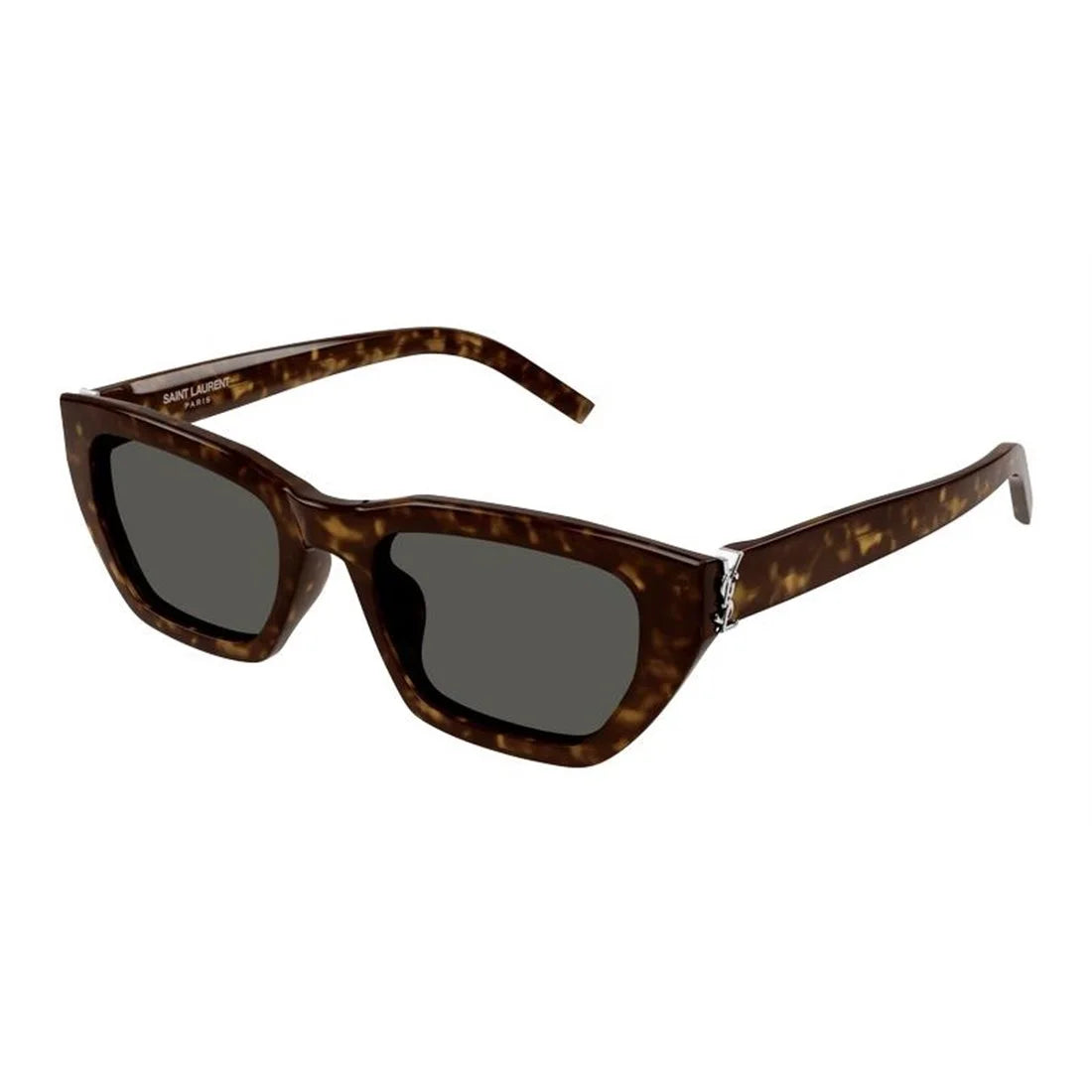 SAINT LAURENT Chic Havana Acetate Sunglasses for Women