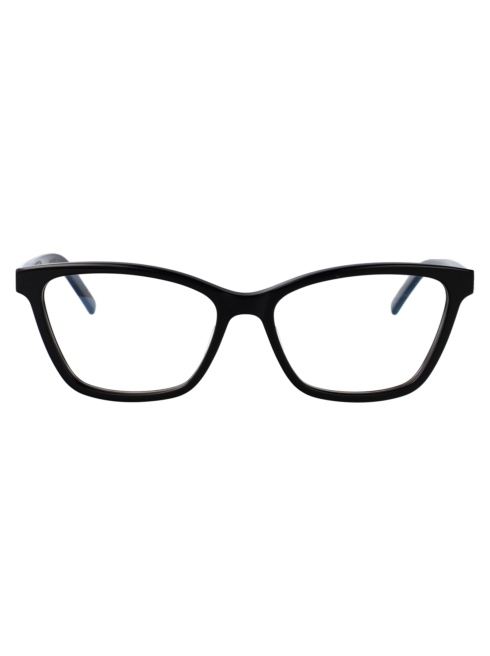 SAINT LAURENT Transparent Acetate Optical Glasses for Women