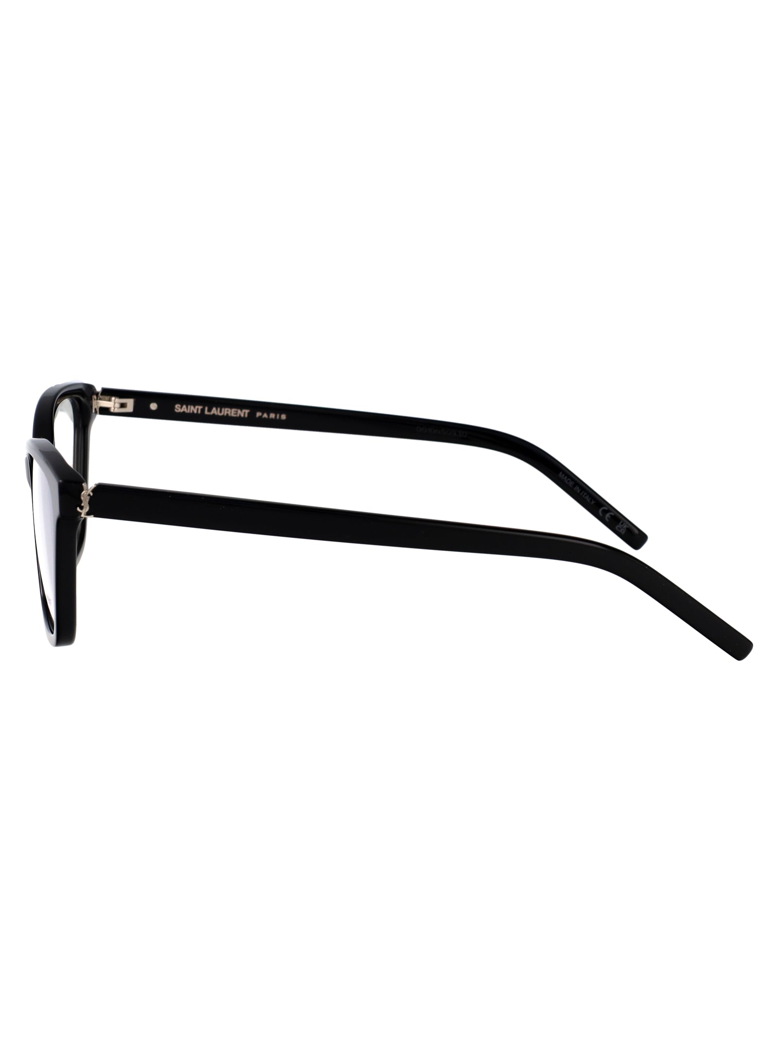 SAINT LAURENT Transparent Acetate Optical Glasses for Women