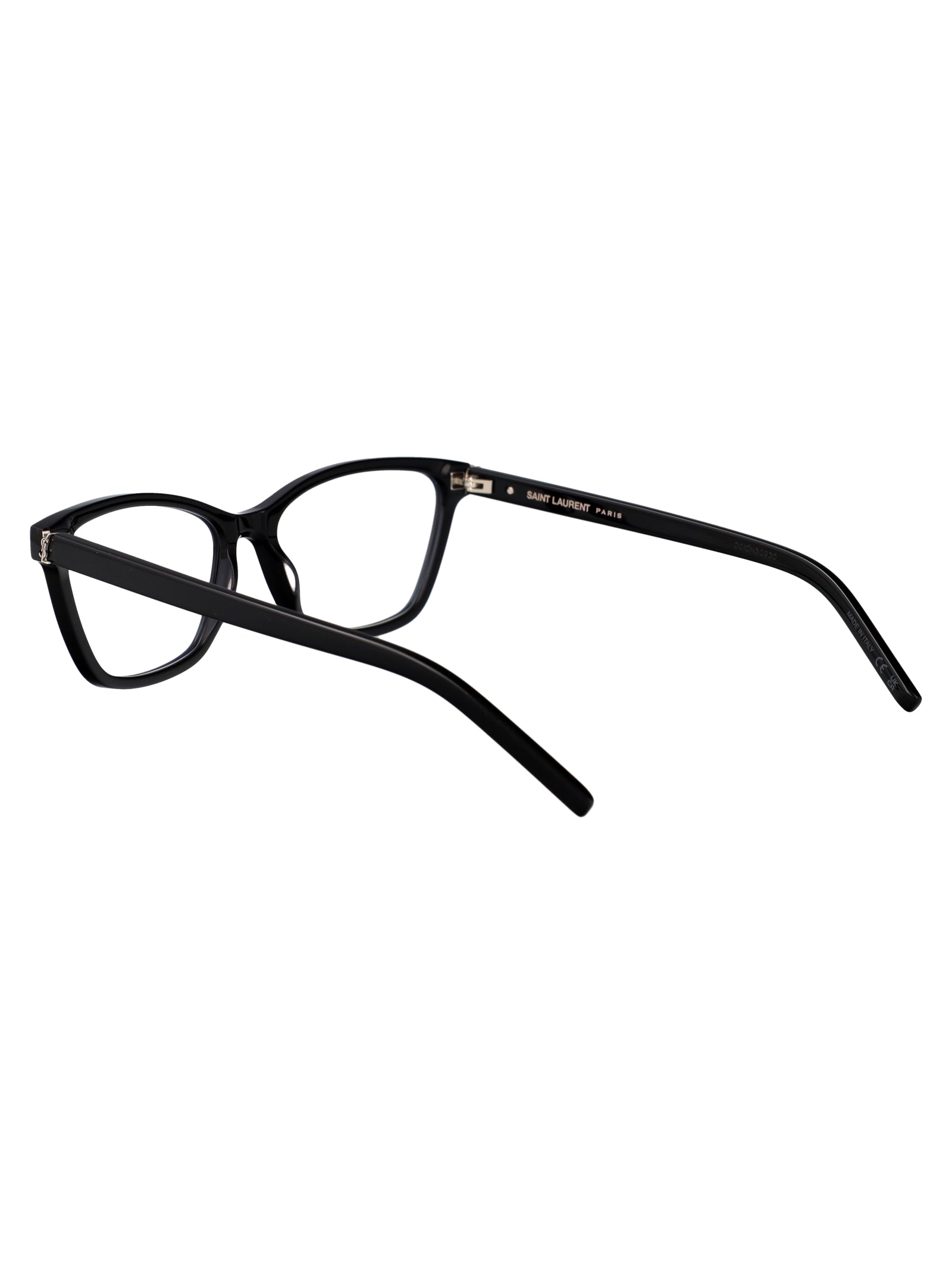 SAINT LAURENT Transparent Acetate Optical Glasses for Women