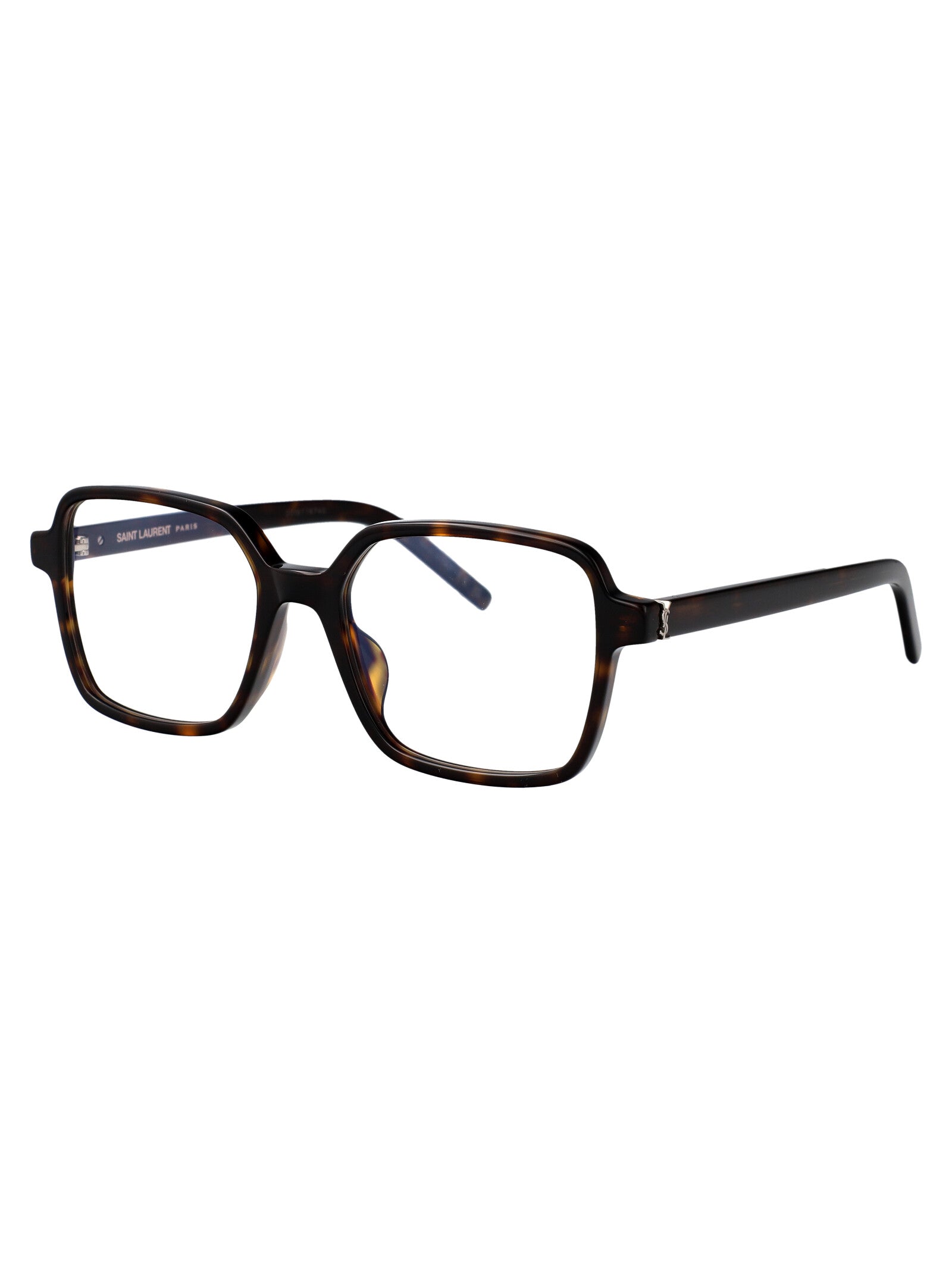 SAINT LAURENT Chic Transparent Acetate Optical Glasses for Women
