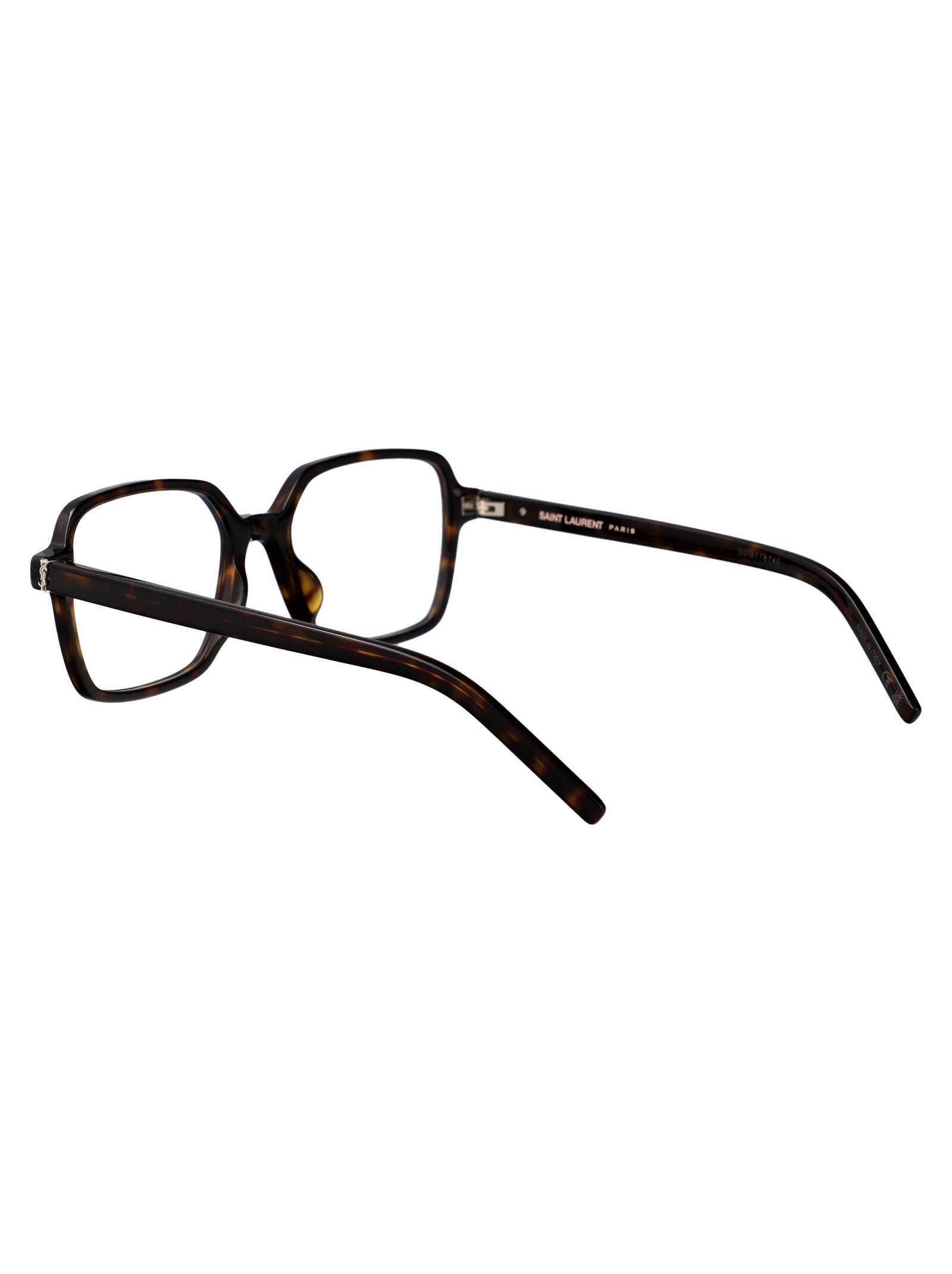 SAINT LAURENT Chic Transparent Acetate Optical Glasses for Women