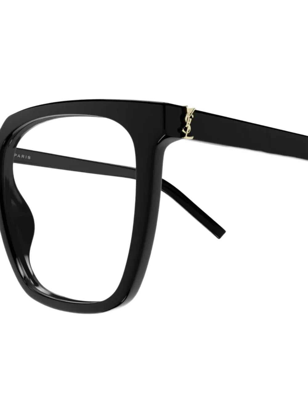 SAINT LAURENT Stylish Transparent Acetate Optical Glasses for Women
