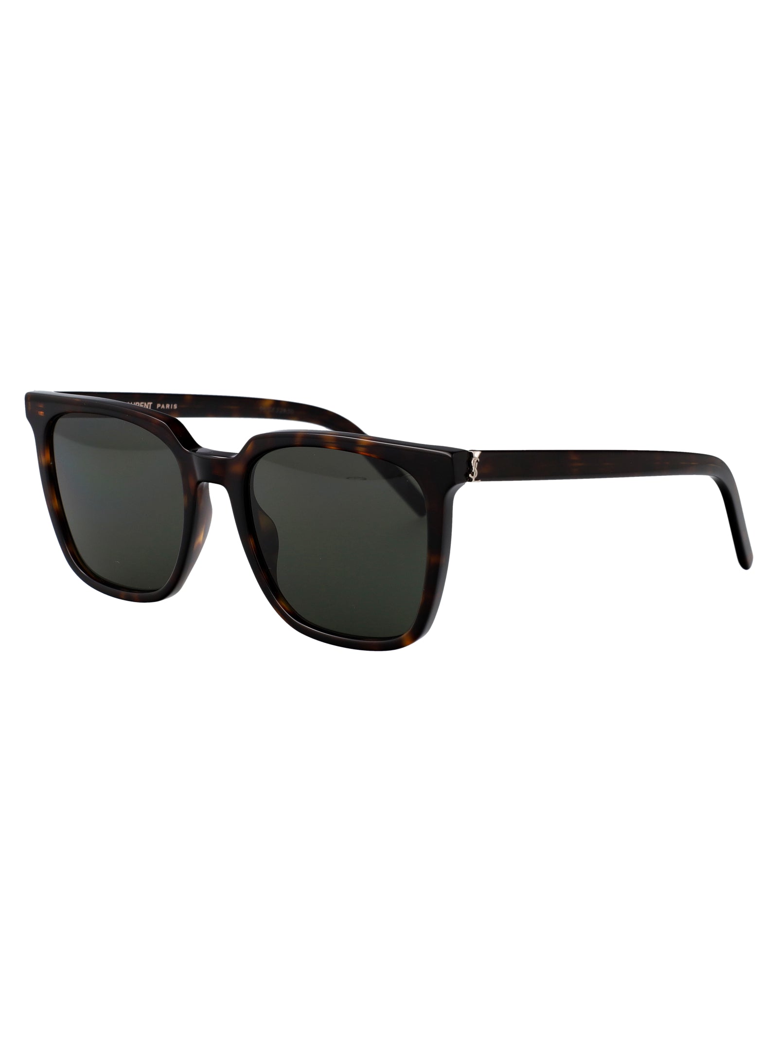 SAINT LAURENT Havana Acetate Sunglasses for Women