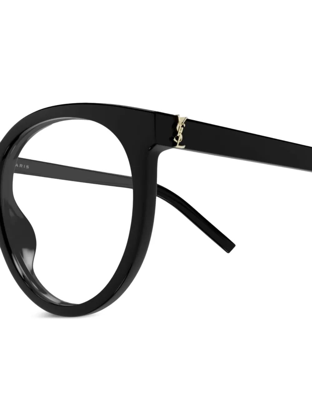 SAINT LAURENT Chic Transparent Acetate Optical Glasses for Women