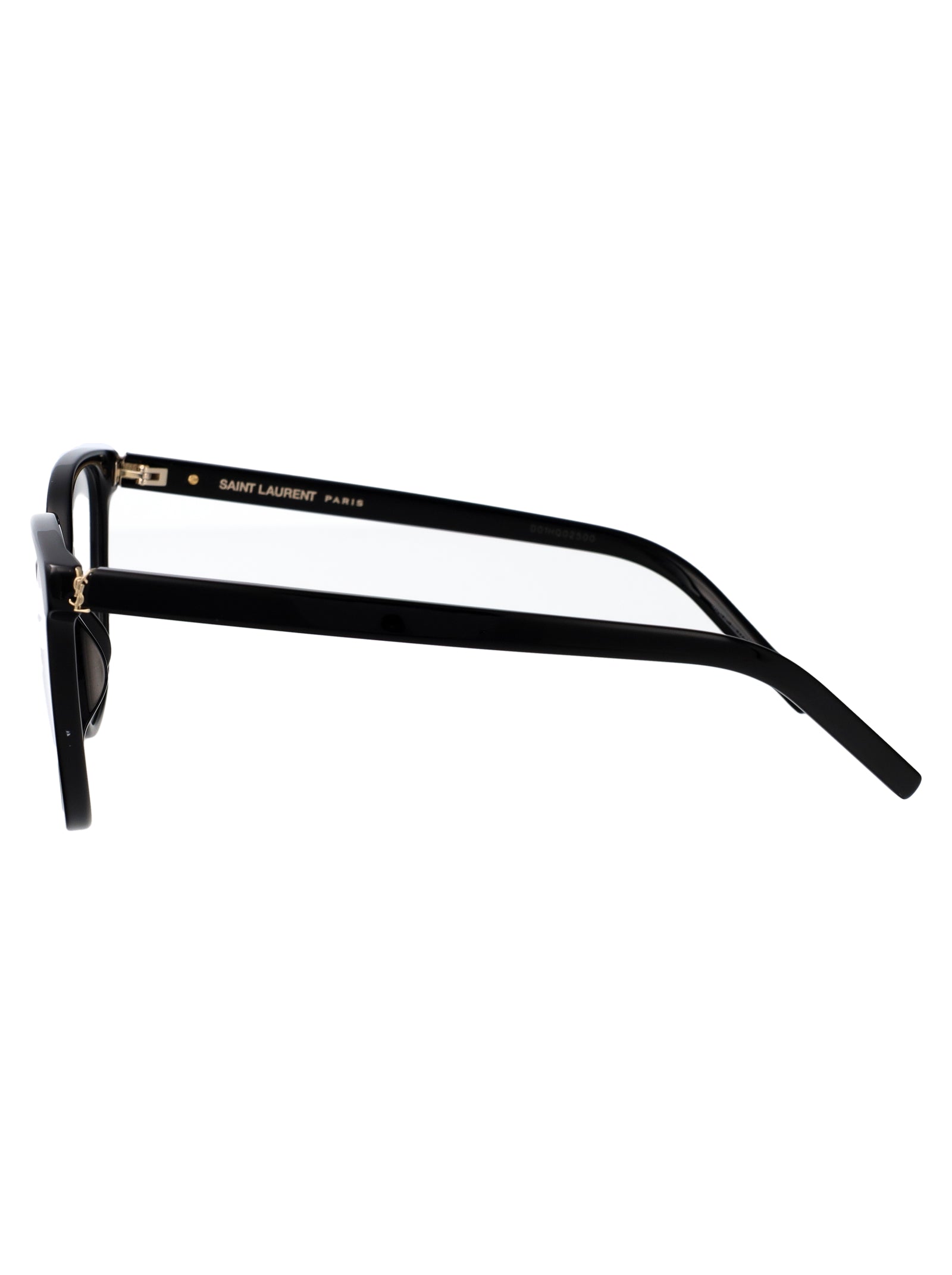 SAINT LAURENT Transparent Recycled Acetate Glasses for Women