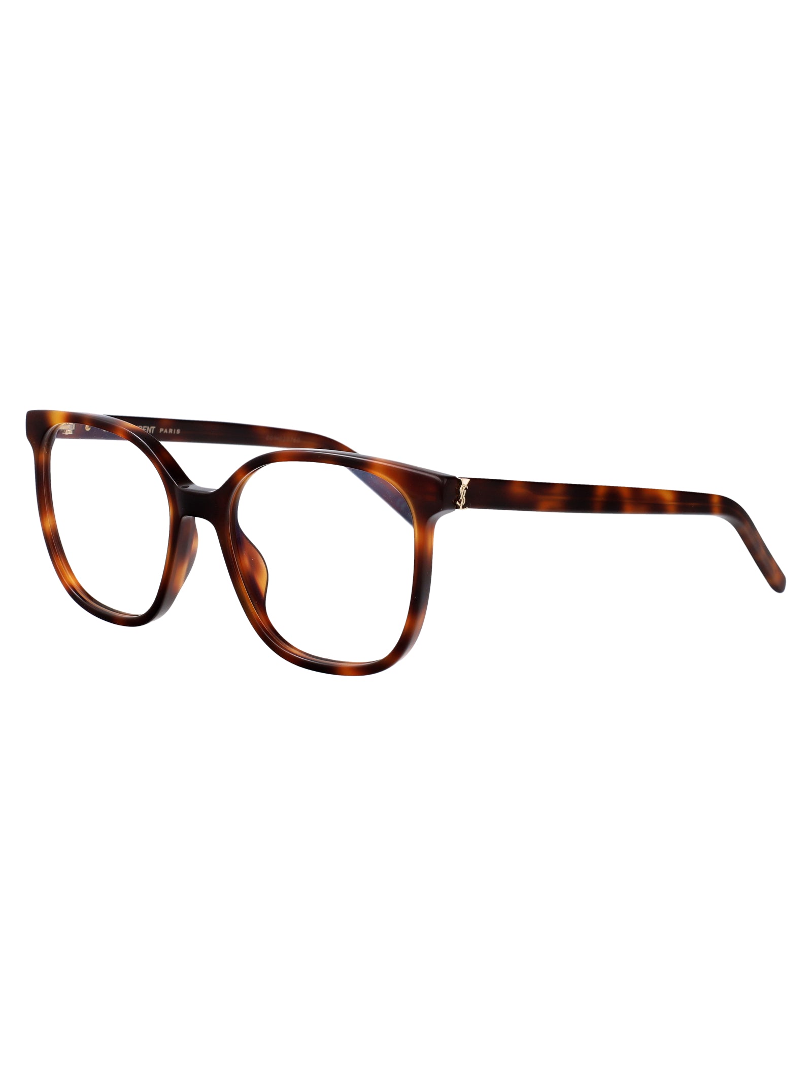 SAINT LAURENT Stylish Transparent Recycled Acetate Optical Glasses for Women
