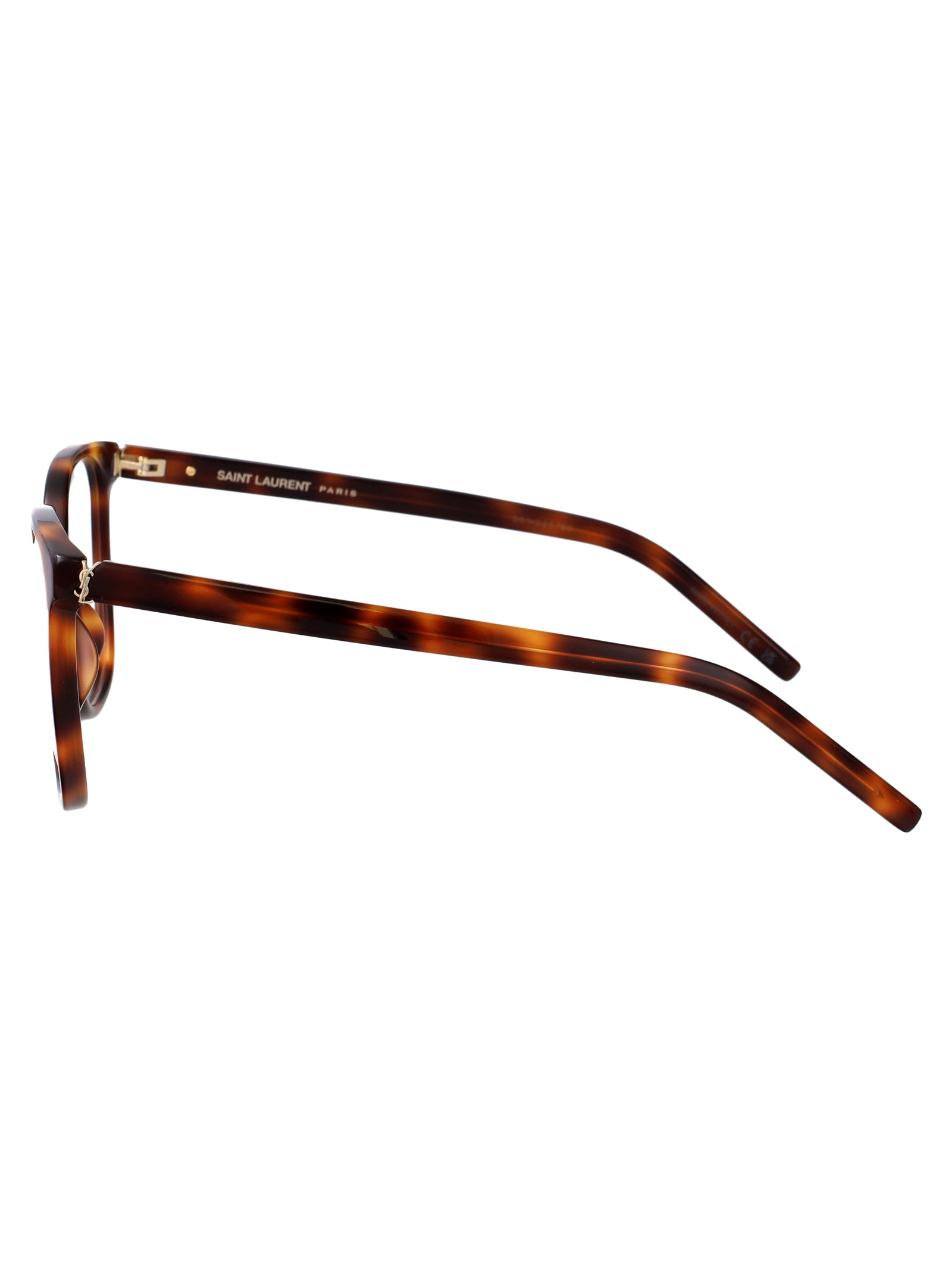 SAINT LAURENT Stylish Transparent Recycled Acetate Optical Glasses for Women