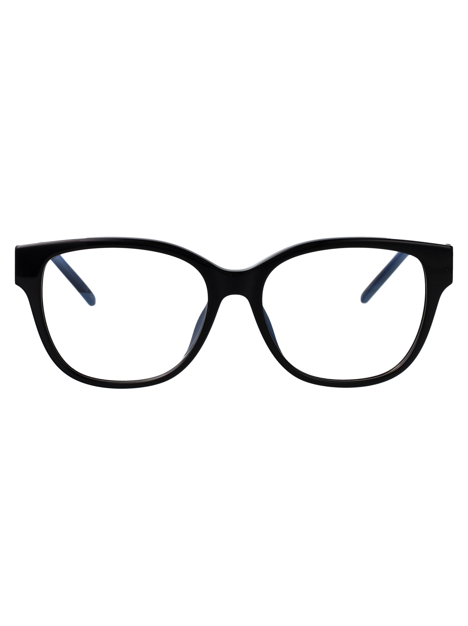 SAINT LAURENT Transparent Recycled Acetate Optical Glasses for Women