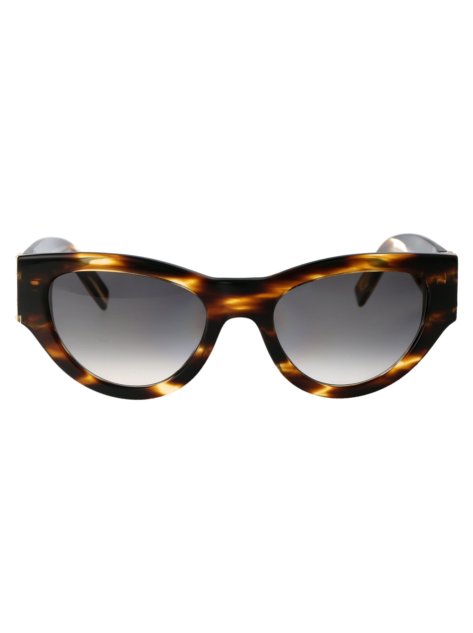 SAINT LAURENT Elegant Acetate Havana Sunglasses for Women