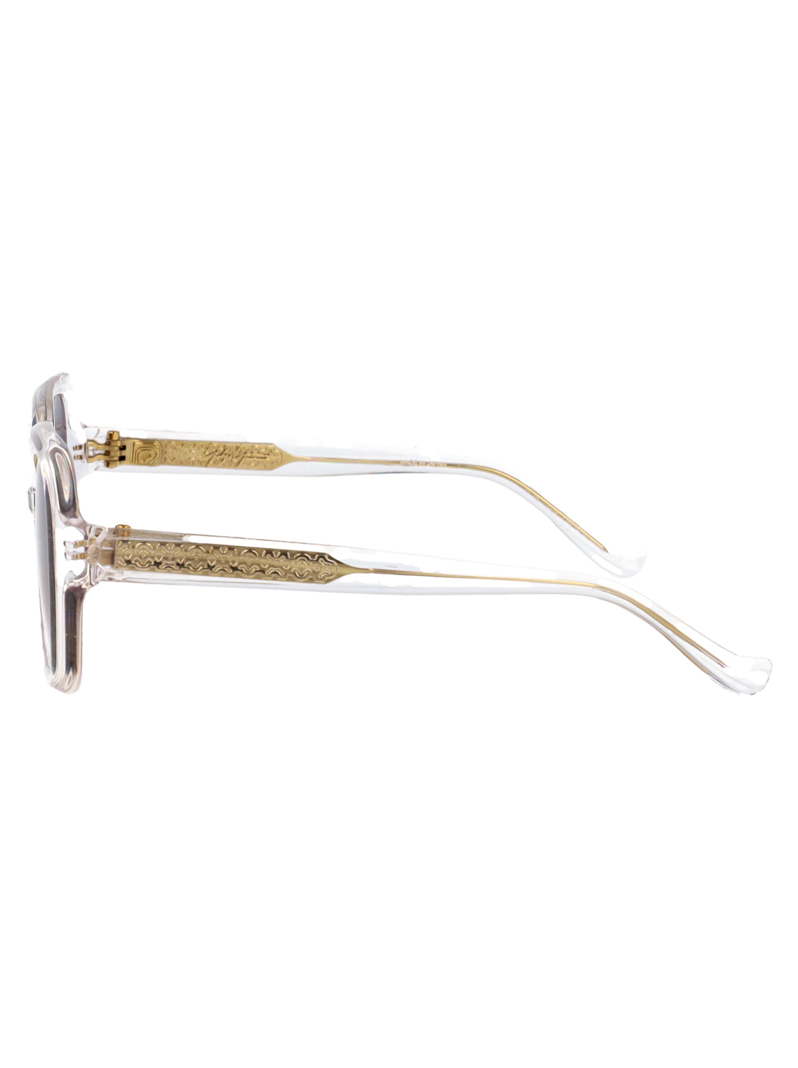 YOHJI YAMAMOTO Pure Crystal Acetate Sunglasses - Unique Unisex Accessory