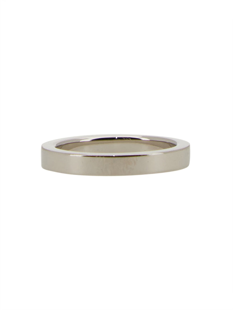 MM6 MAISON MARGIELA Minimal Logo Ring - 3 mm