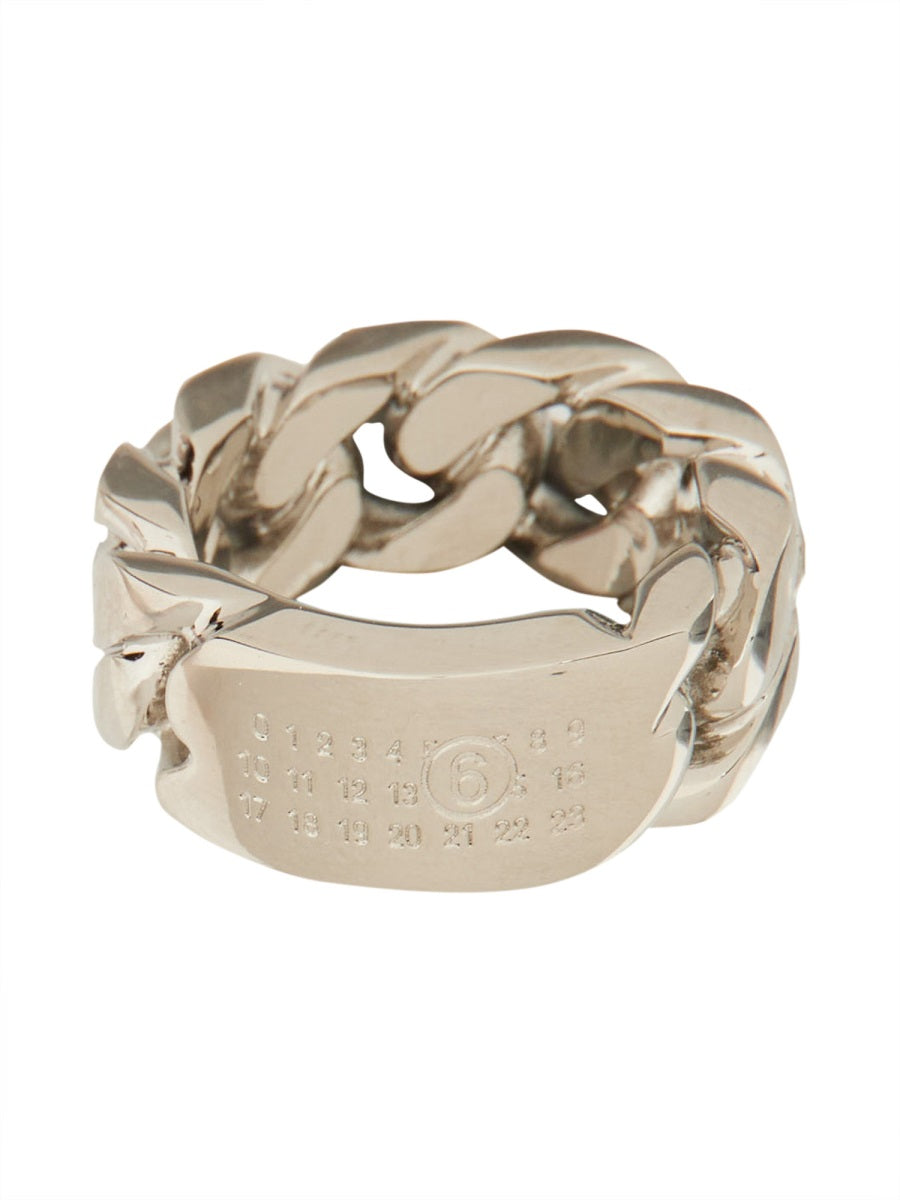 MM6 MAISON MARGIELA Stylish Brass Bijoux Ring for Women
