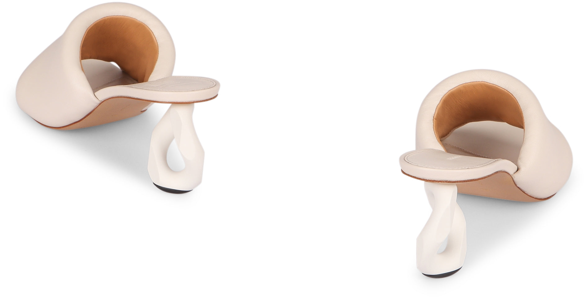 JW ANDERSON Sculptured Heel Flat Sandals