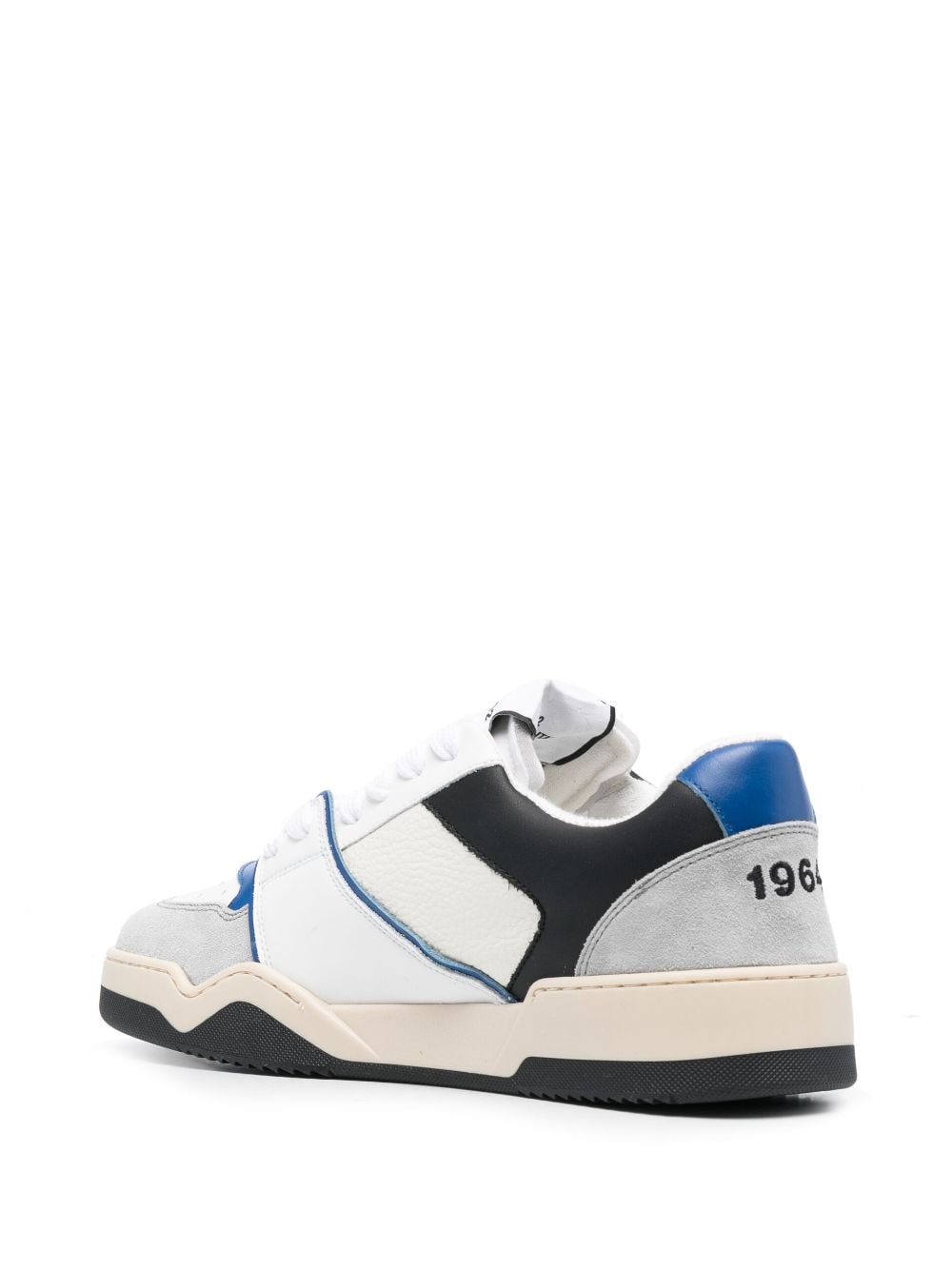 DSQUARED2 Spider Leather Low Top Sneakers