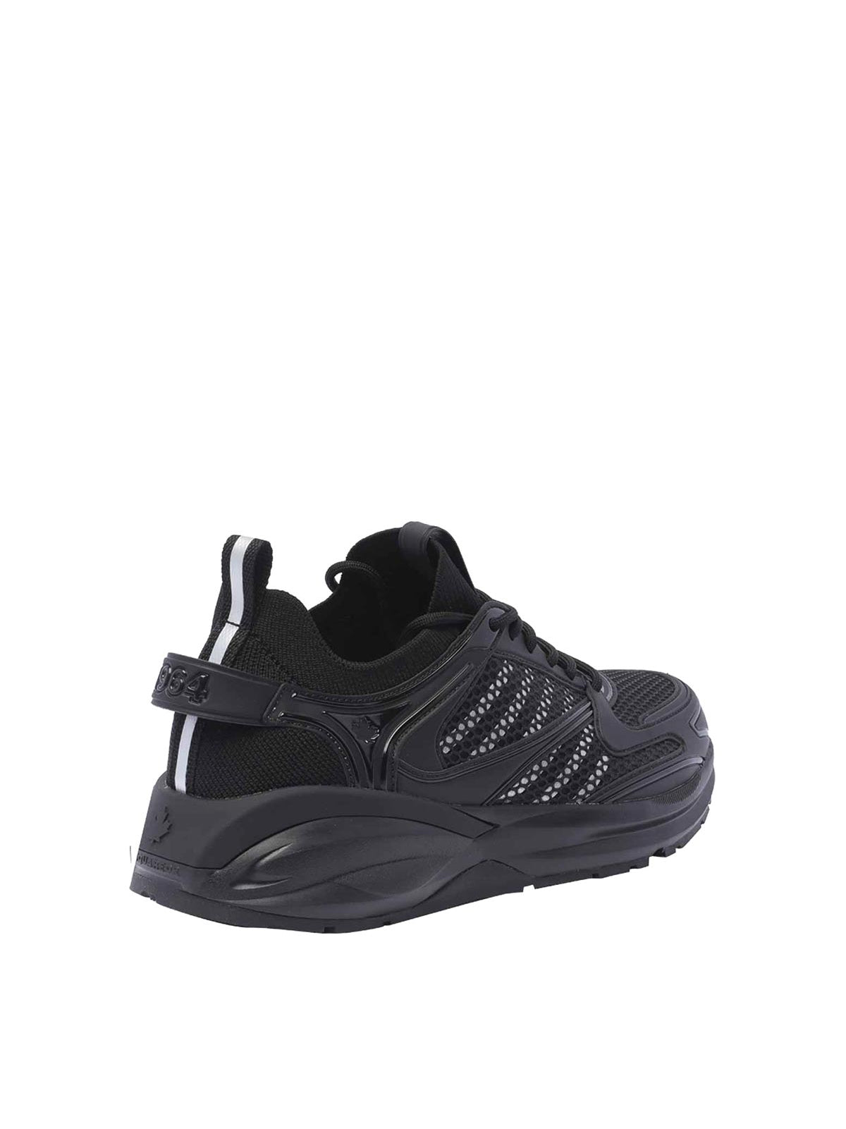 DSQUARED2 Dash Logo Lace-Up Sneakers for Men