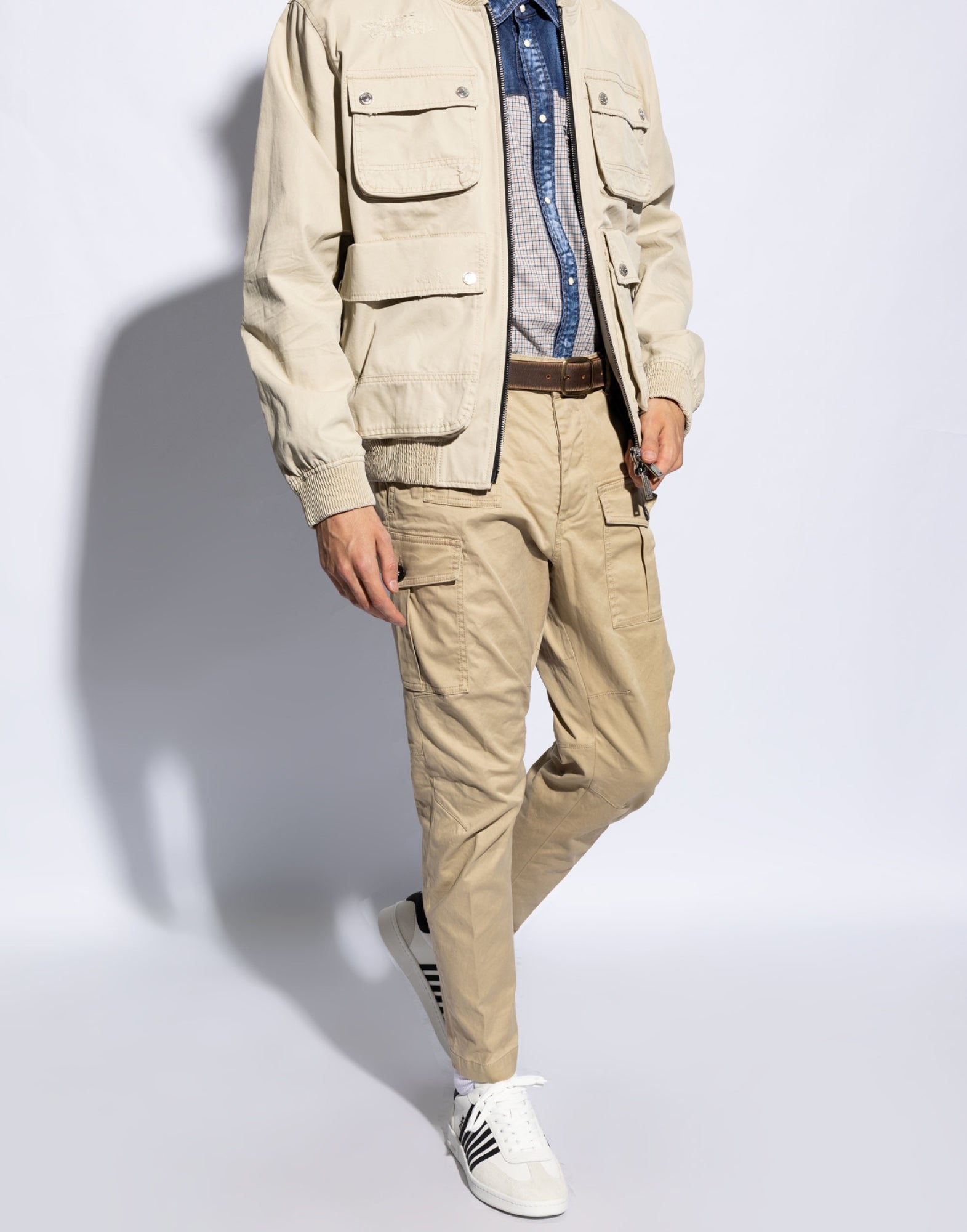 DSQUARED2 Boxer Low-Top Sneakers for Men