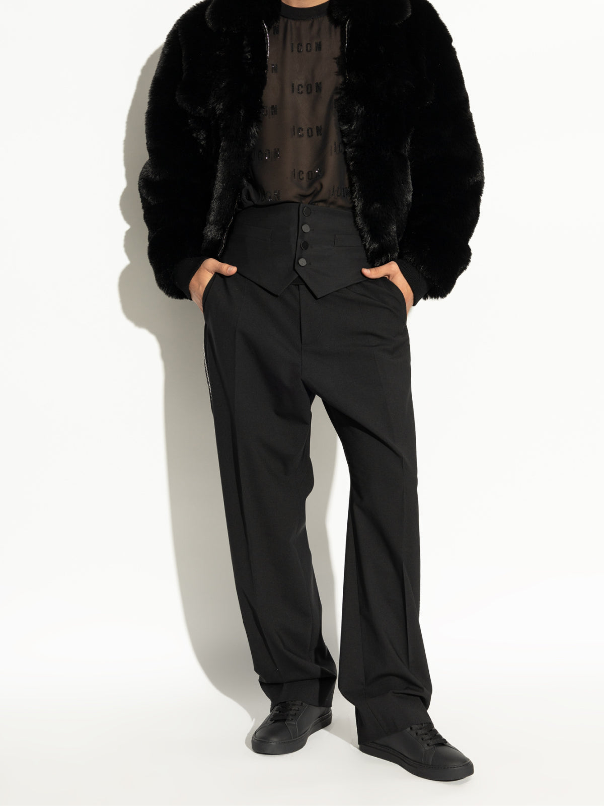 DSQUARED2 ICON LOGO CASSETTA Sneaker for Men