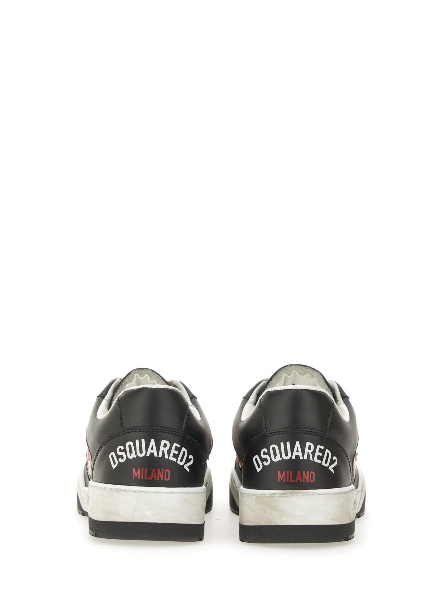 DSQUARED2 Leather Sneakers for Men