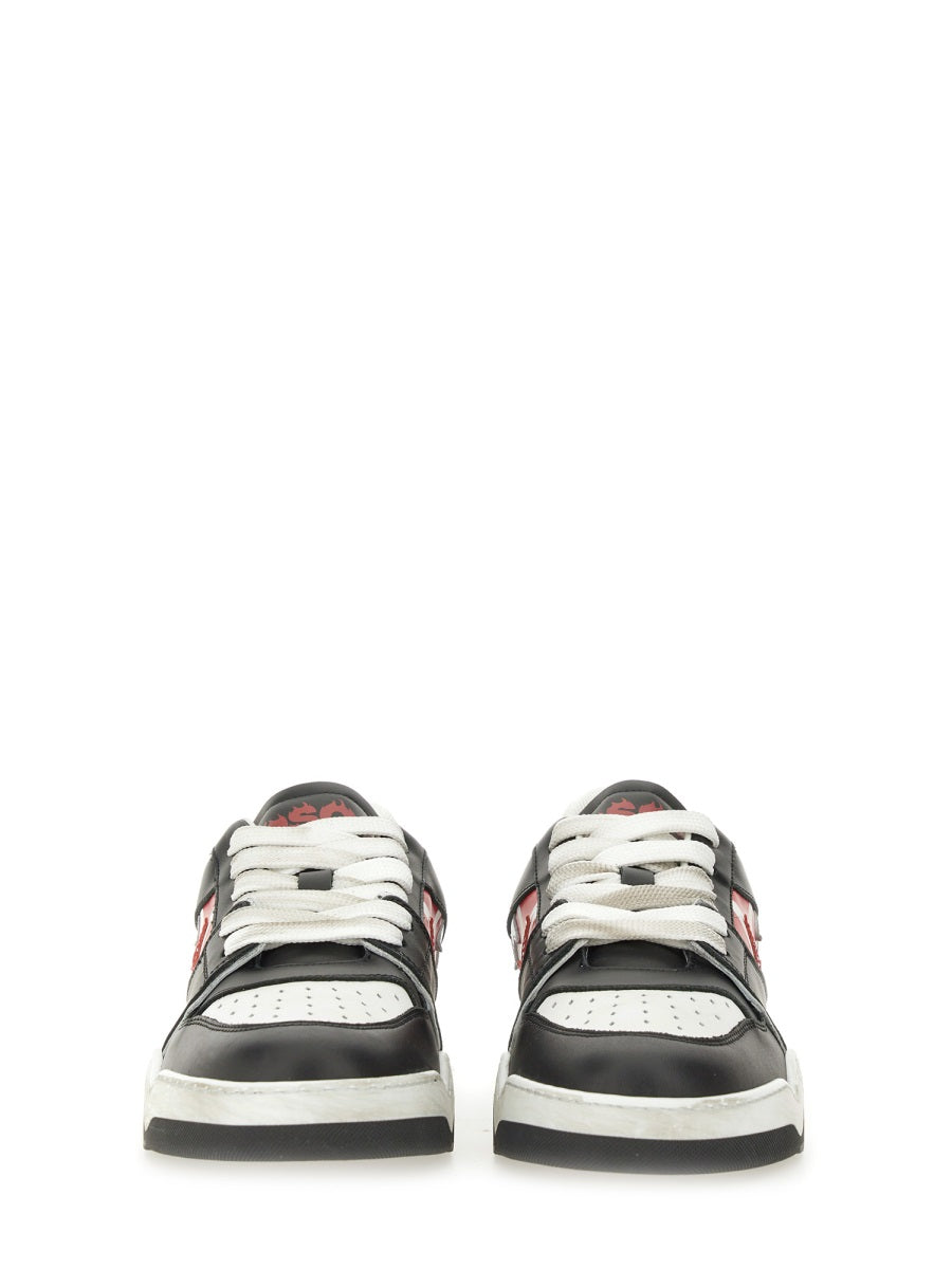 DSQUARED2 Leather Sneakers for Men
