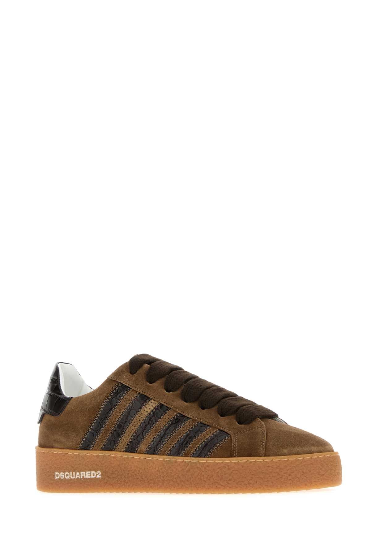 DSQUARED2 Suede Rapper's Delight Sneaker - Men’s FW25