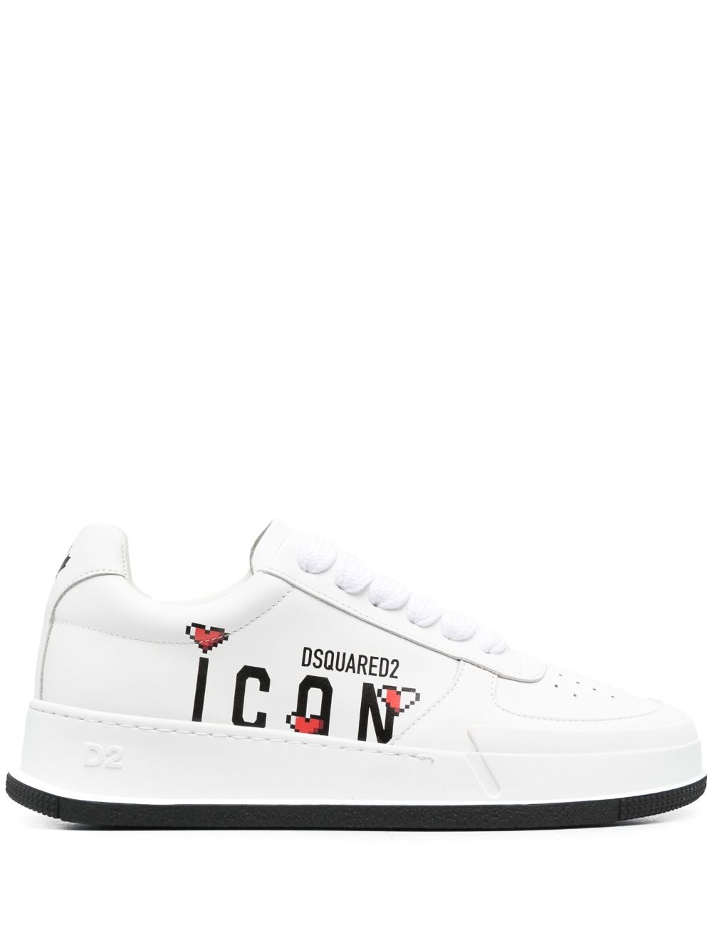 DSQUARED2 Women’s Premium Leather Sneakers