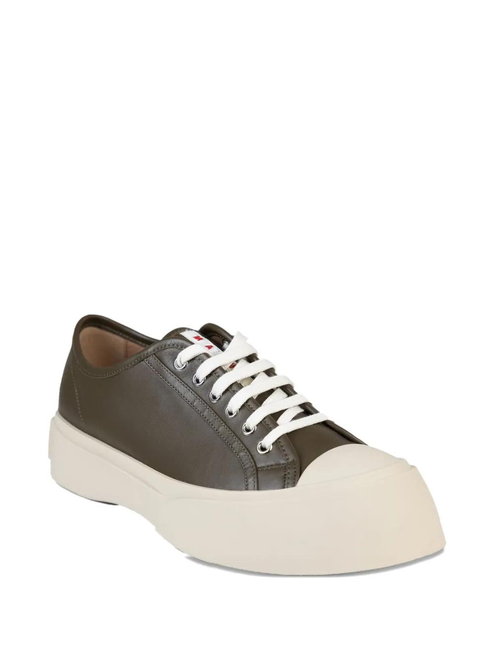 MARNI Leather Platform Trainers for Men
