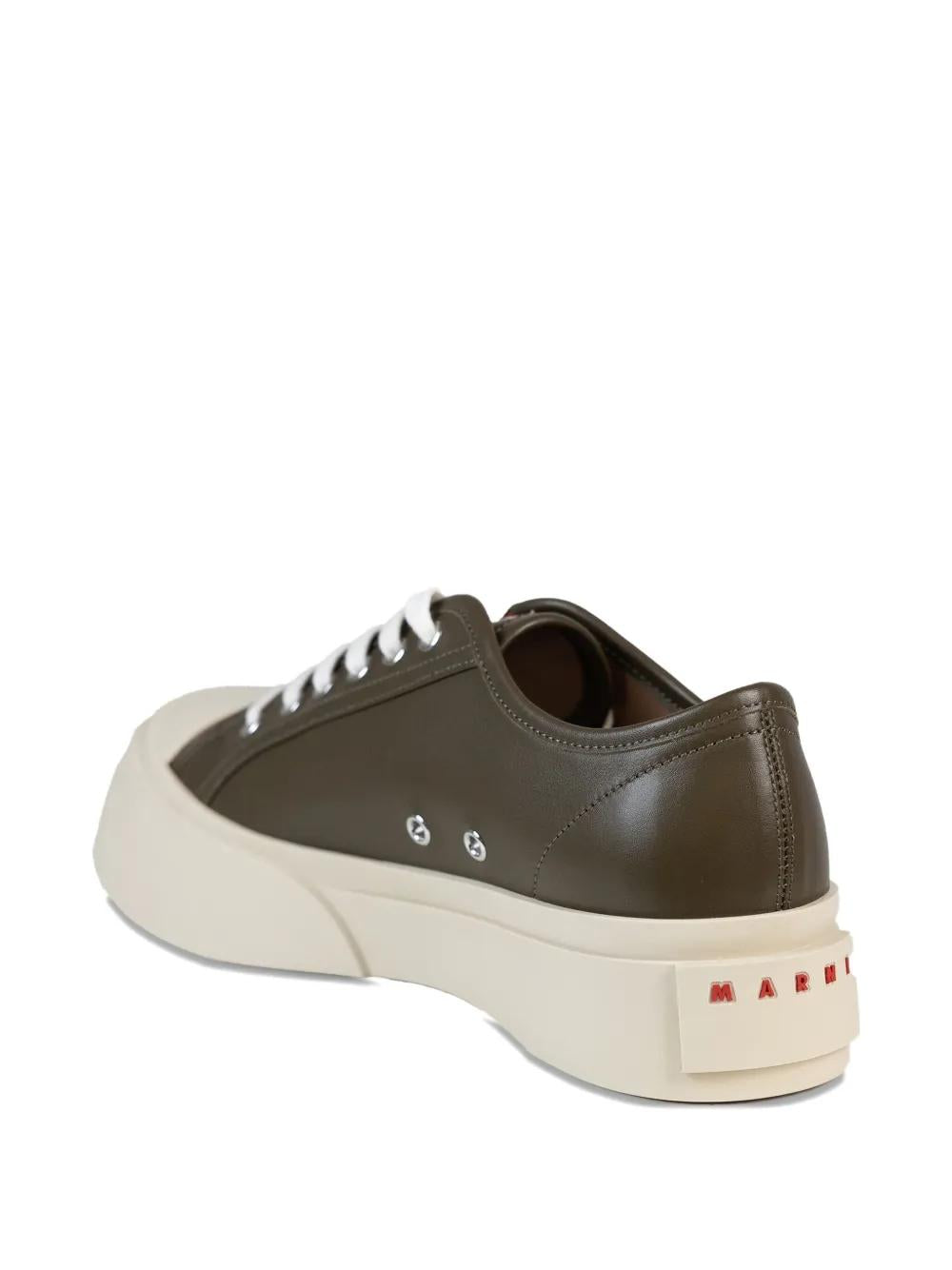 MARNI Leather Platform Trainers for Men