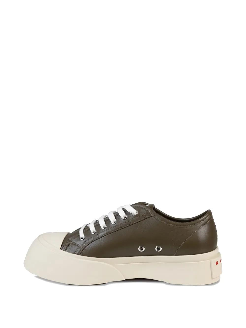MARNI Leather Platform Trainers for Men