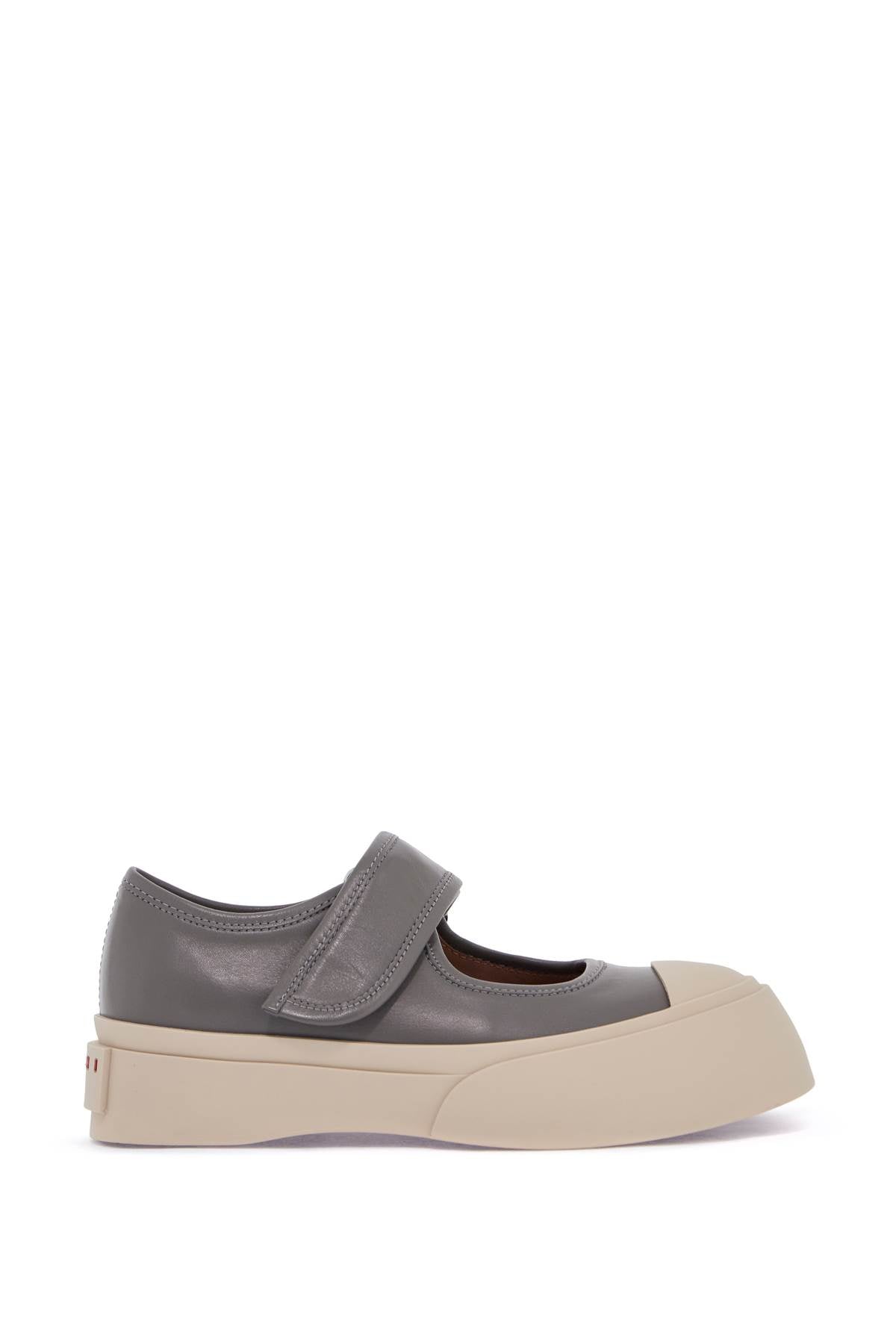 MARNI Leather Mary Jane Sneaker - Women's