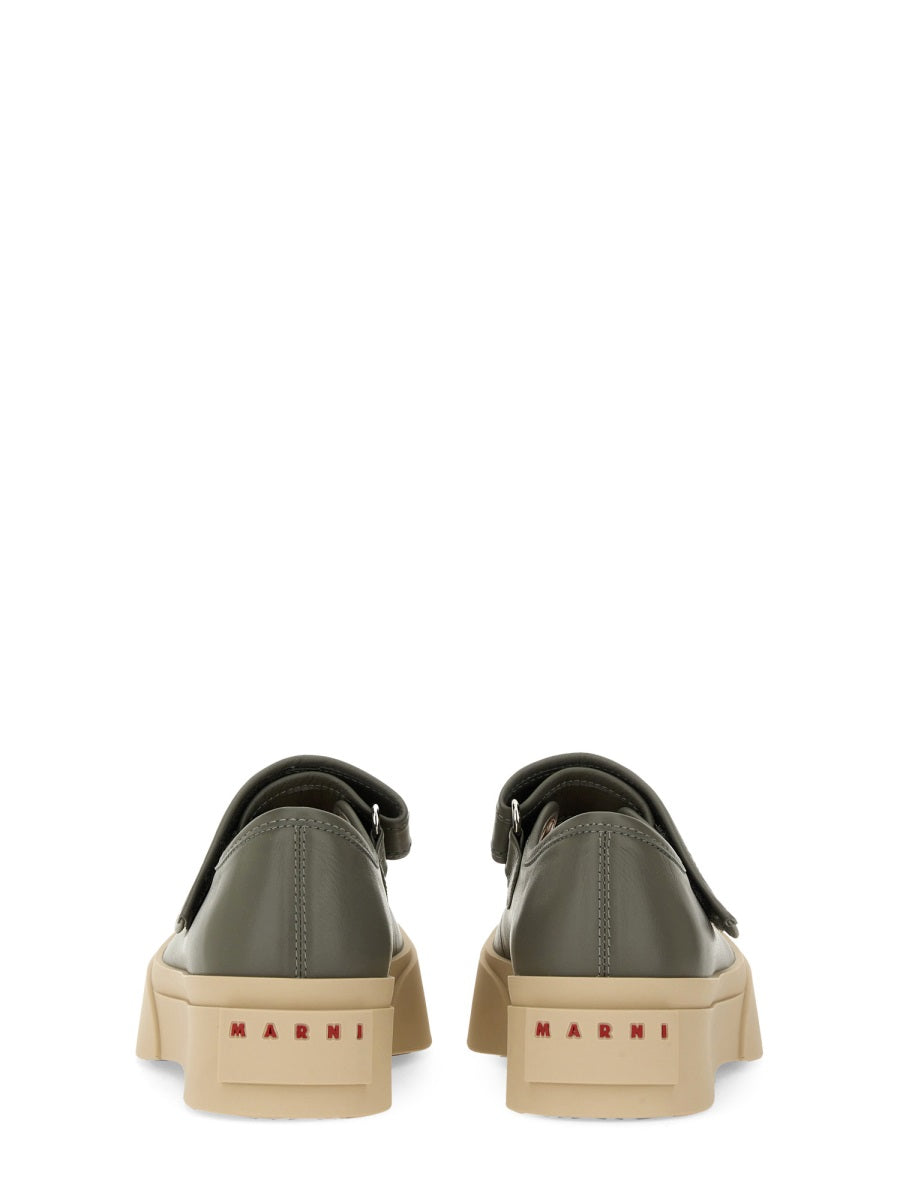 MARNI Mary Jane Leather Sneakers for Women