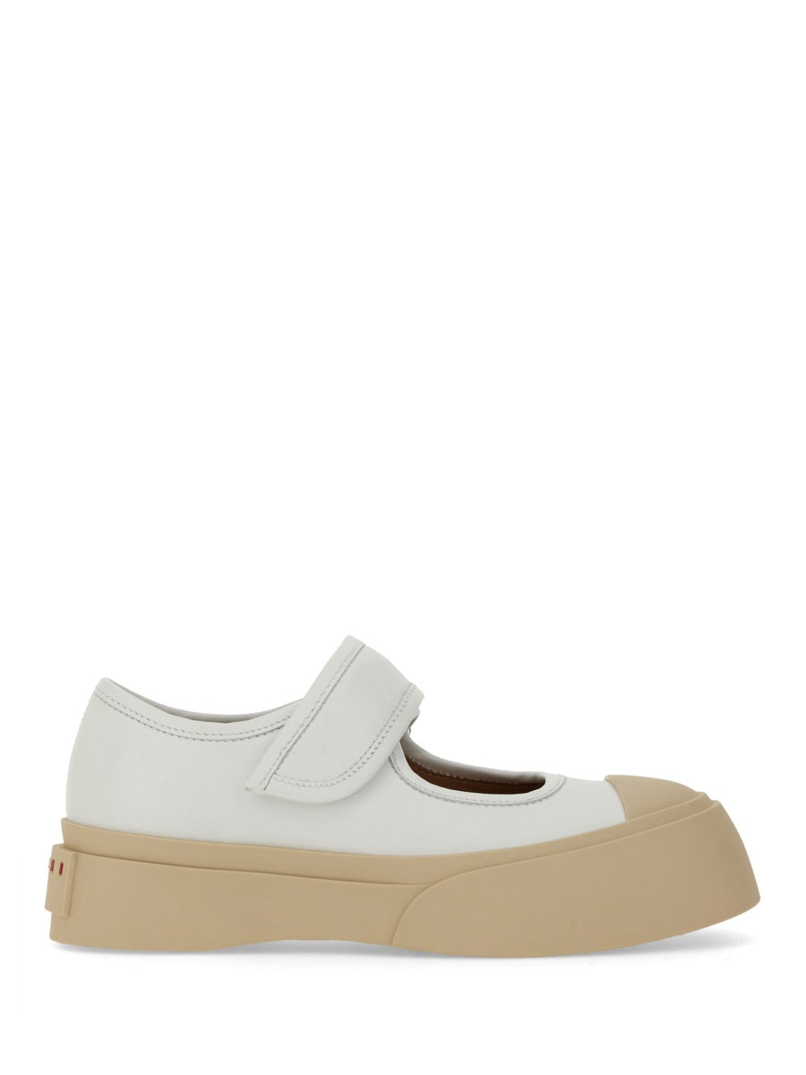 MARNI Women's Leather Mary Jane Sneakers