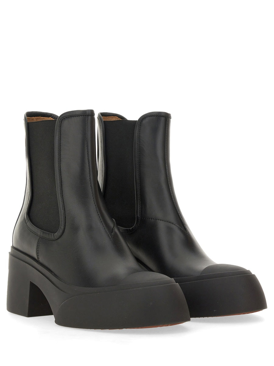 MARNI Elegant Leather Boot