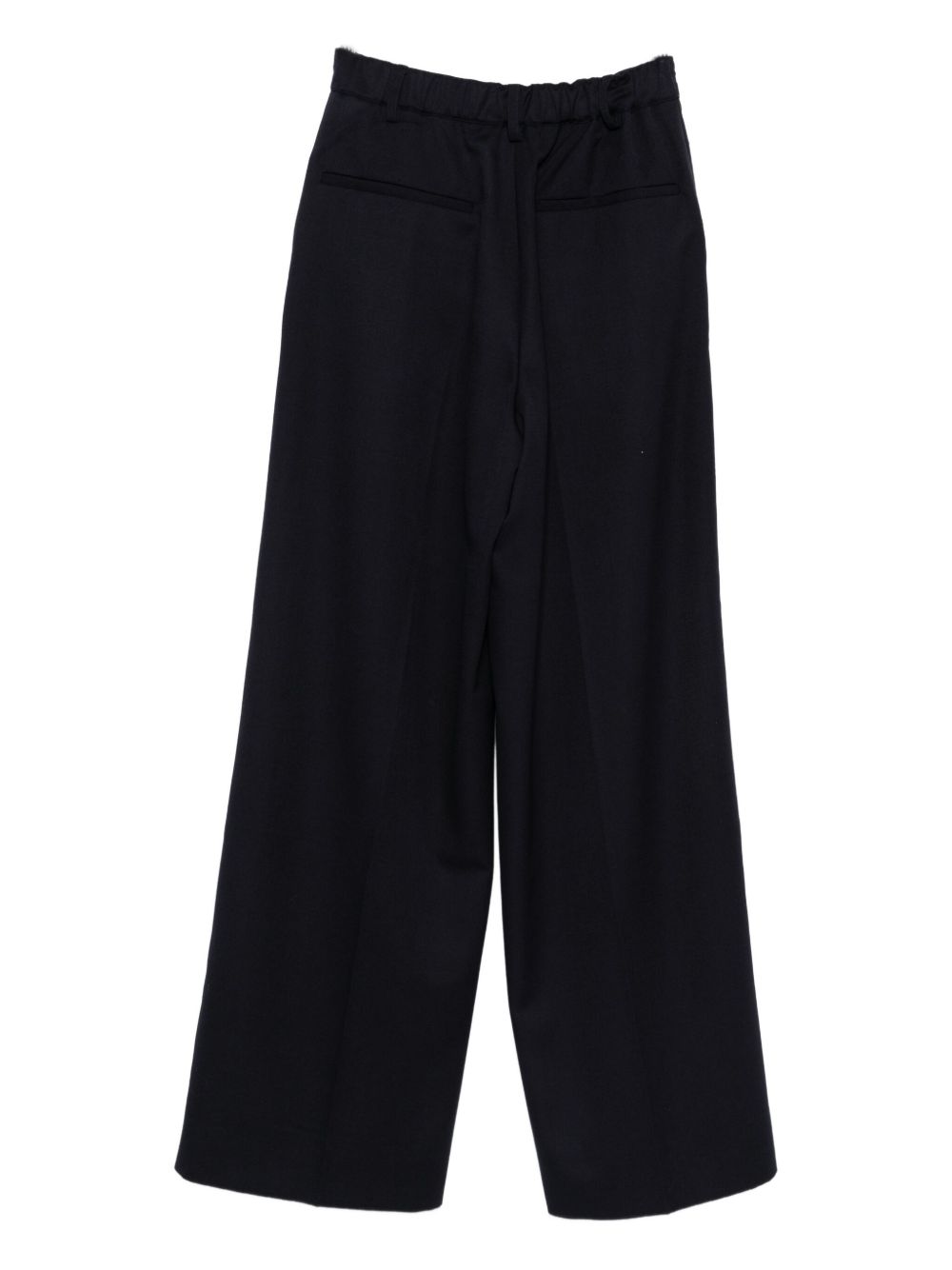 SOEUR Fitted Waist Wide Leg Pants