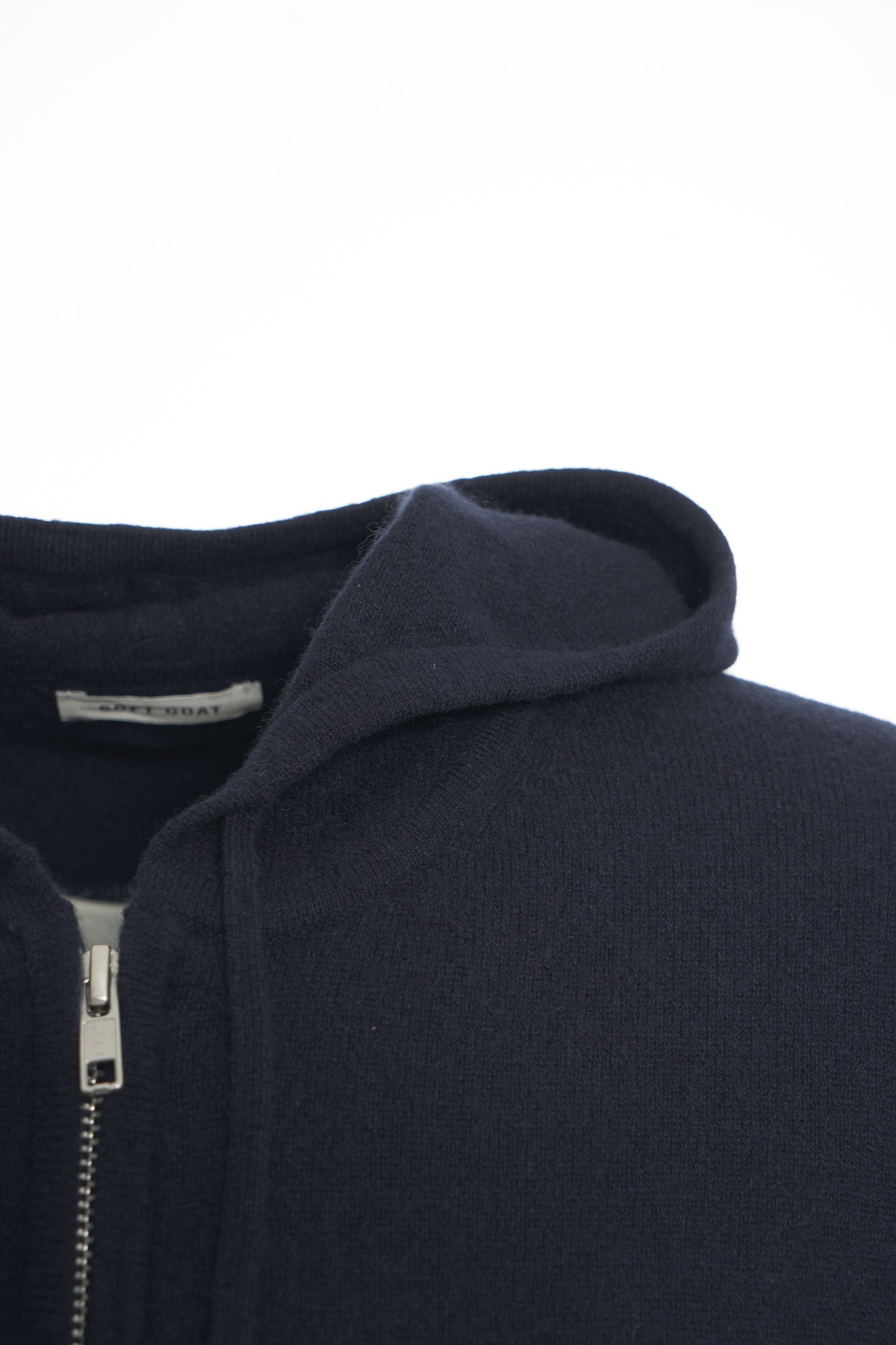 SOFT GOAT Luxurious Zip Hoodie in Cashmere for Men