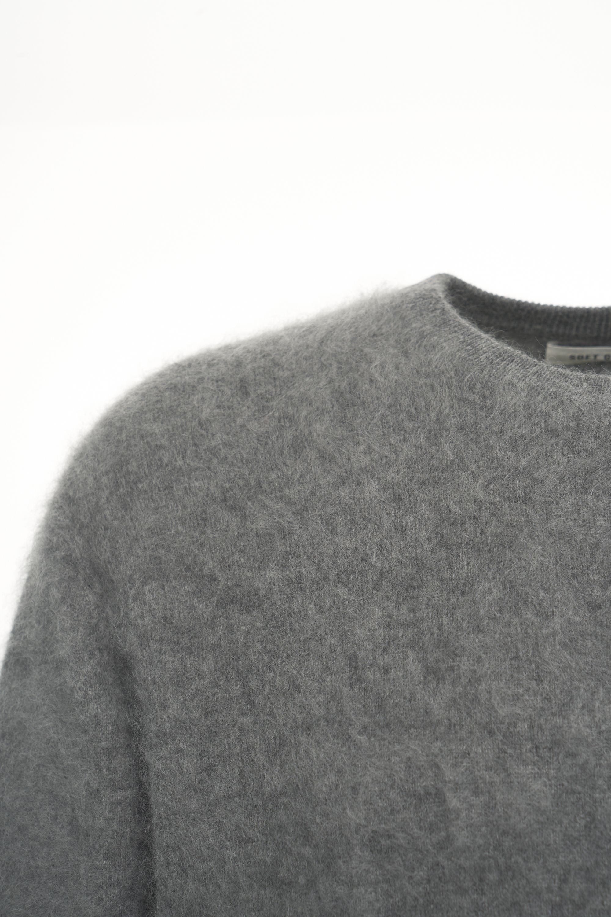 Men's Soft Goat Sweater in Brushed Cashmere