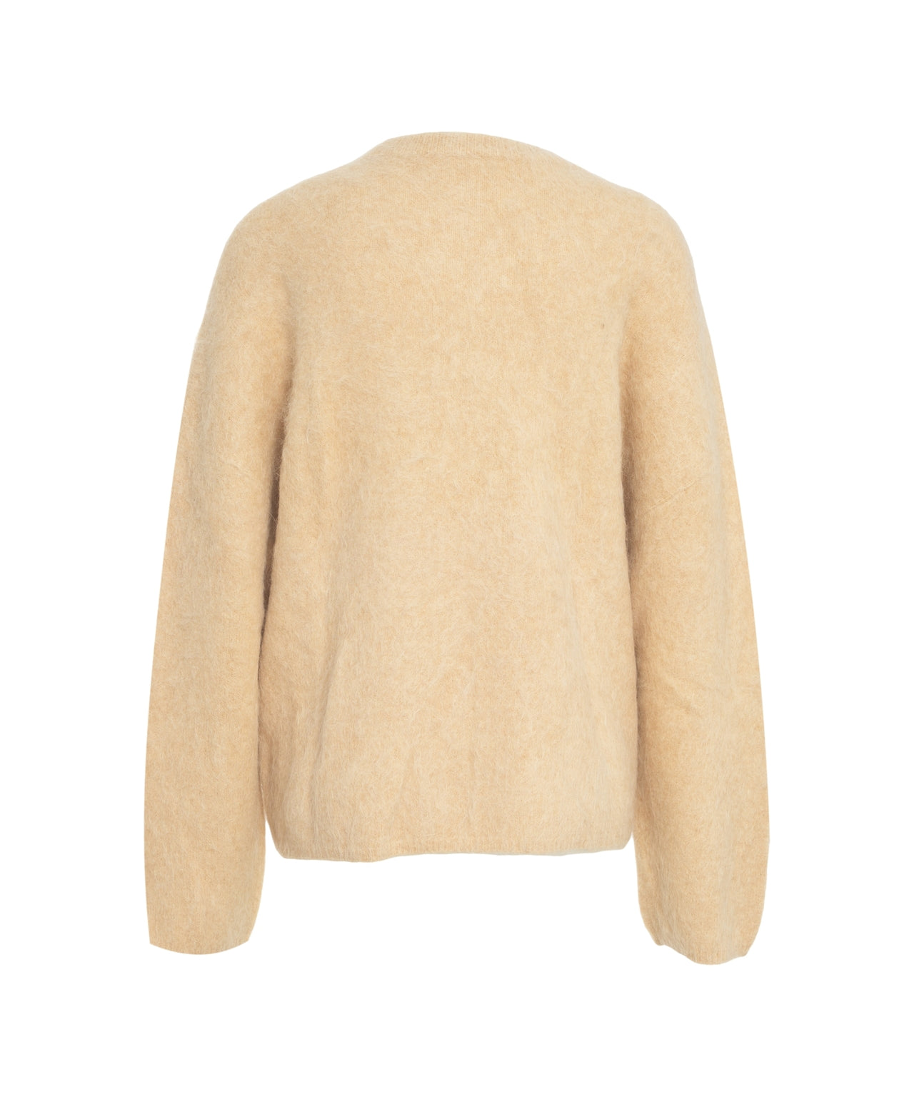SOFT GOAT Brushed Cashmere Pullover for Women - Relaxed Fit