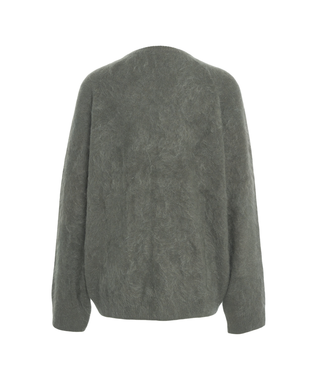 SOFT GOAT Brushed Cashmere V-Neck Pullover for Women