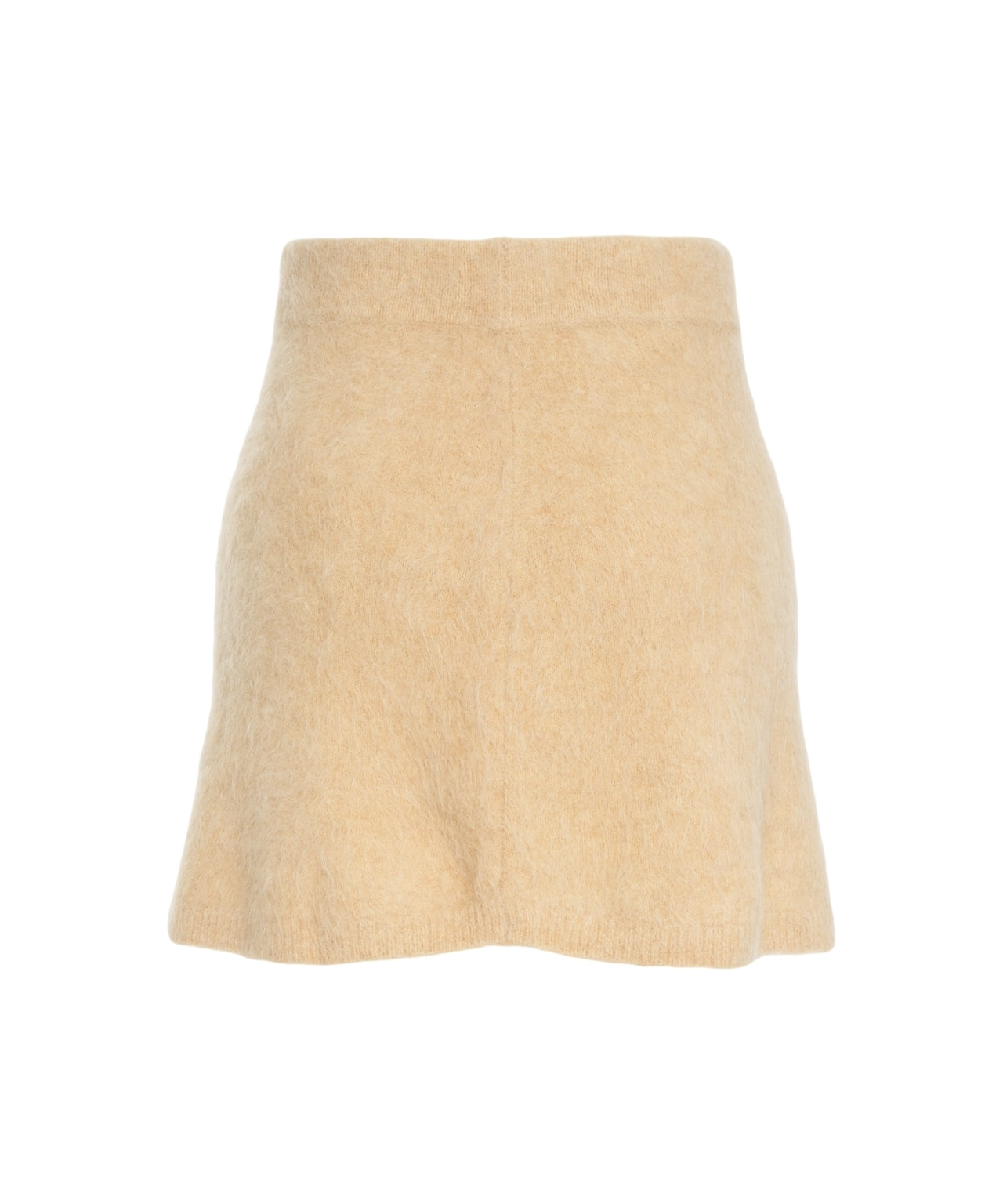 SOFT GOAT Luxurious Alpaca Mini Skirt for Women