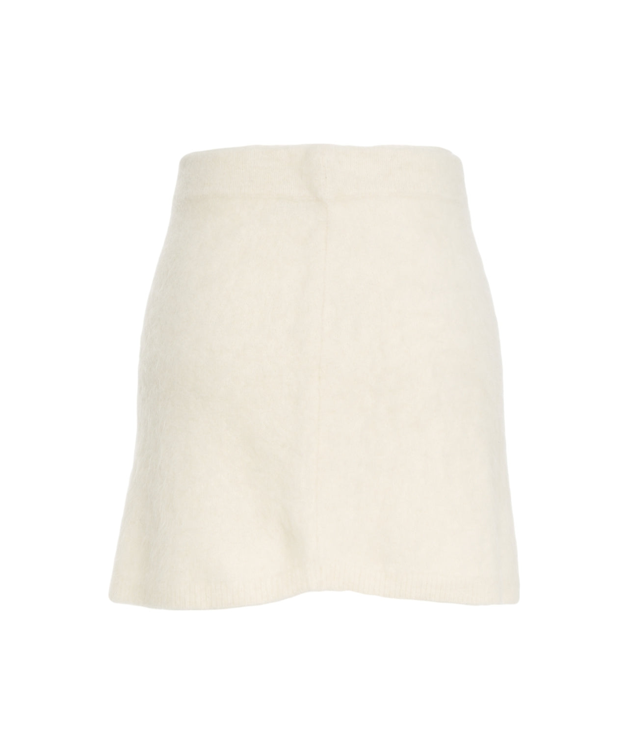 SOFT GOAT Chic High-Waisted Alpaca Mini Skirt