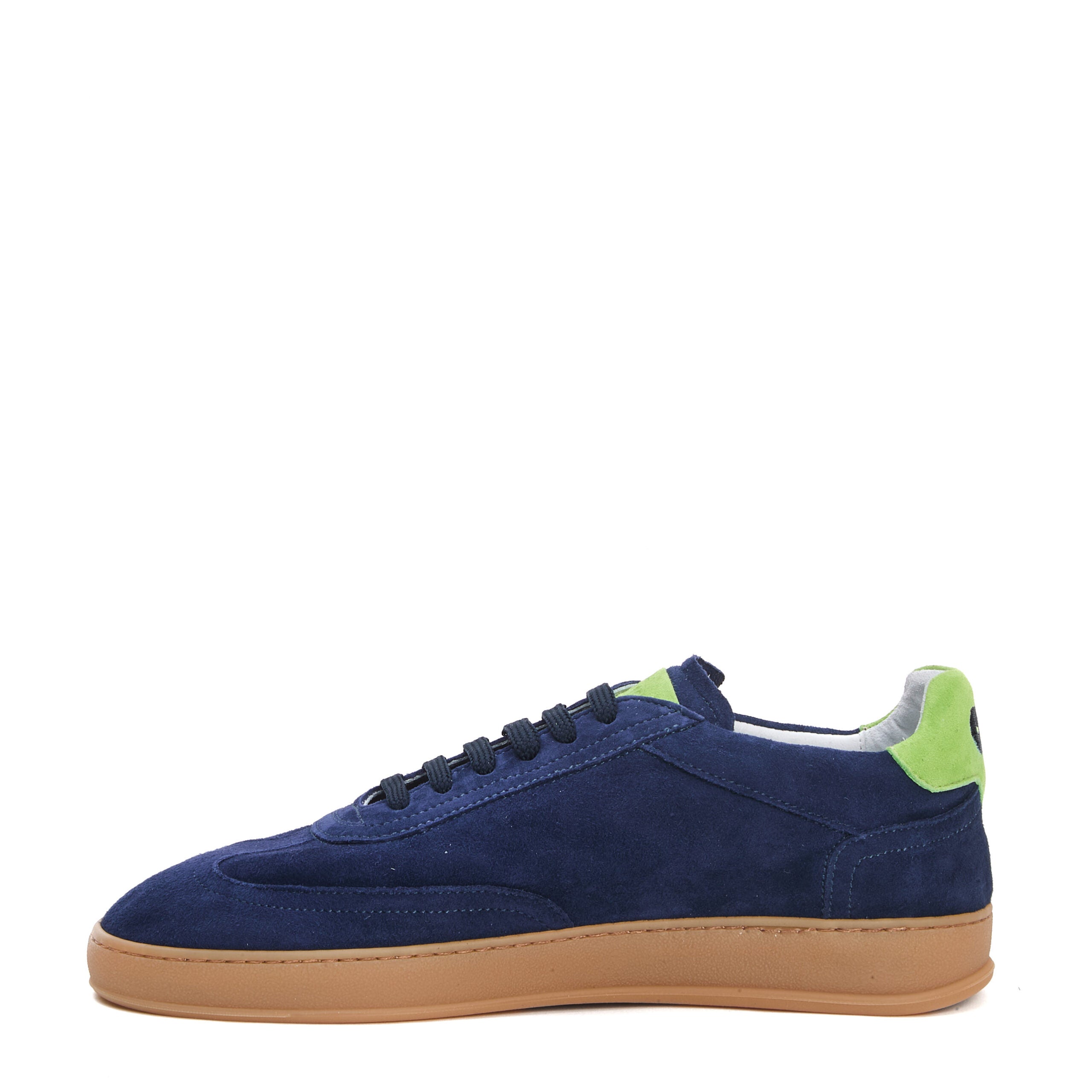 SOLDINI Suede Sneakers with Rubber Sole - 3 cm Height