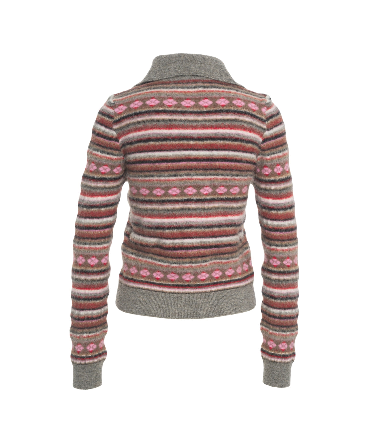 SOLOTRE Elegant Polo Collar Sweater for Women