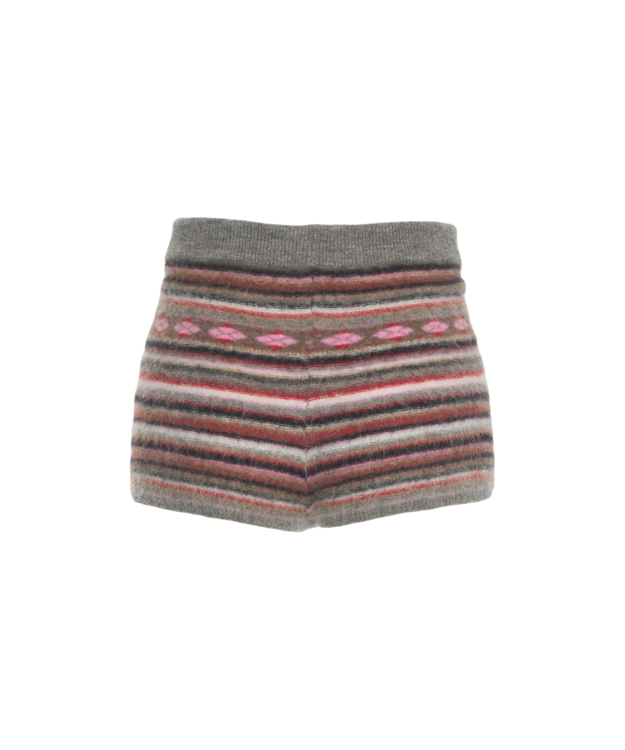 SOLOTRE Allu Barbie Knit Mini Shorts