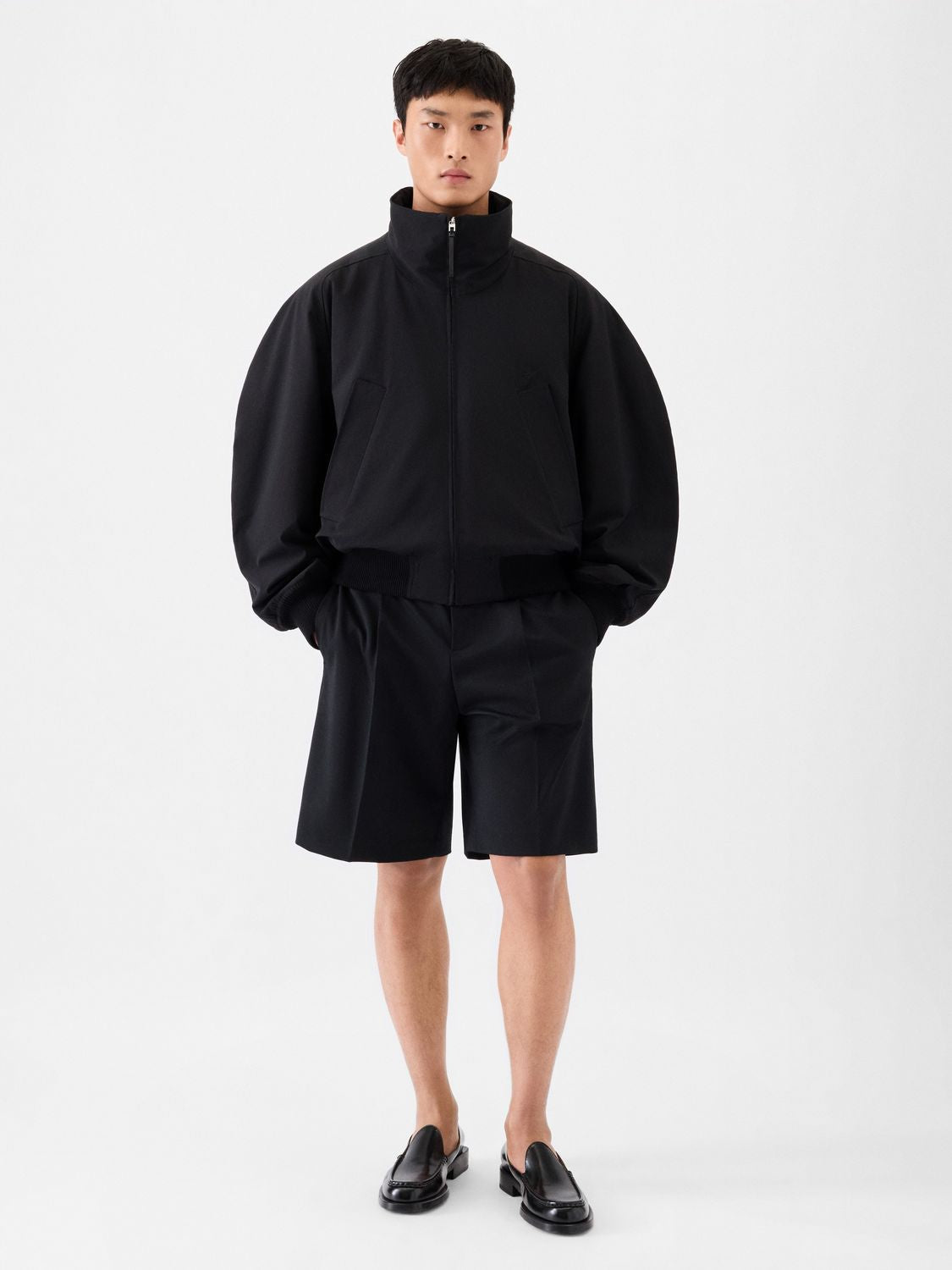 JACQUEMUS Mini Tailored Black Trousers for Men