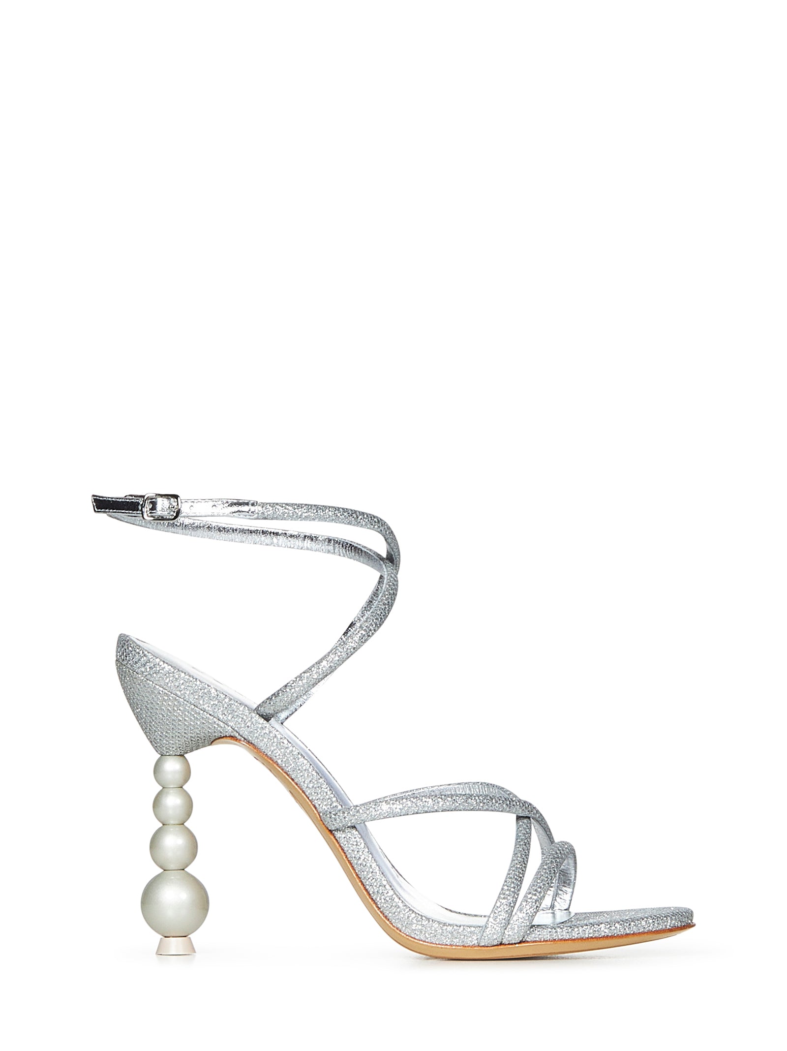 SOPHIA WEBSTER Striking 100 mm Heel Crossed Strap Sandals