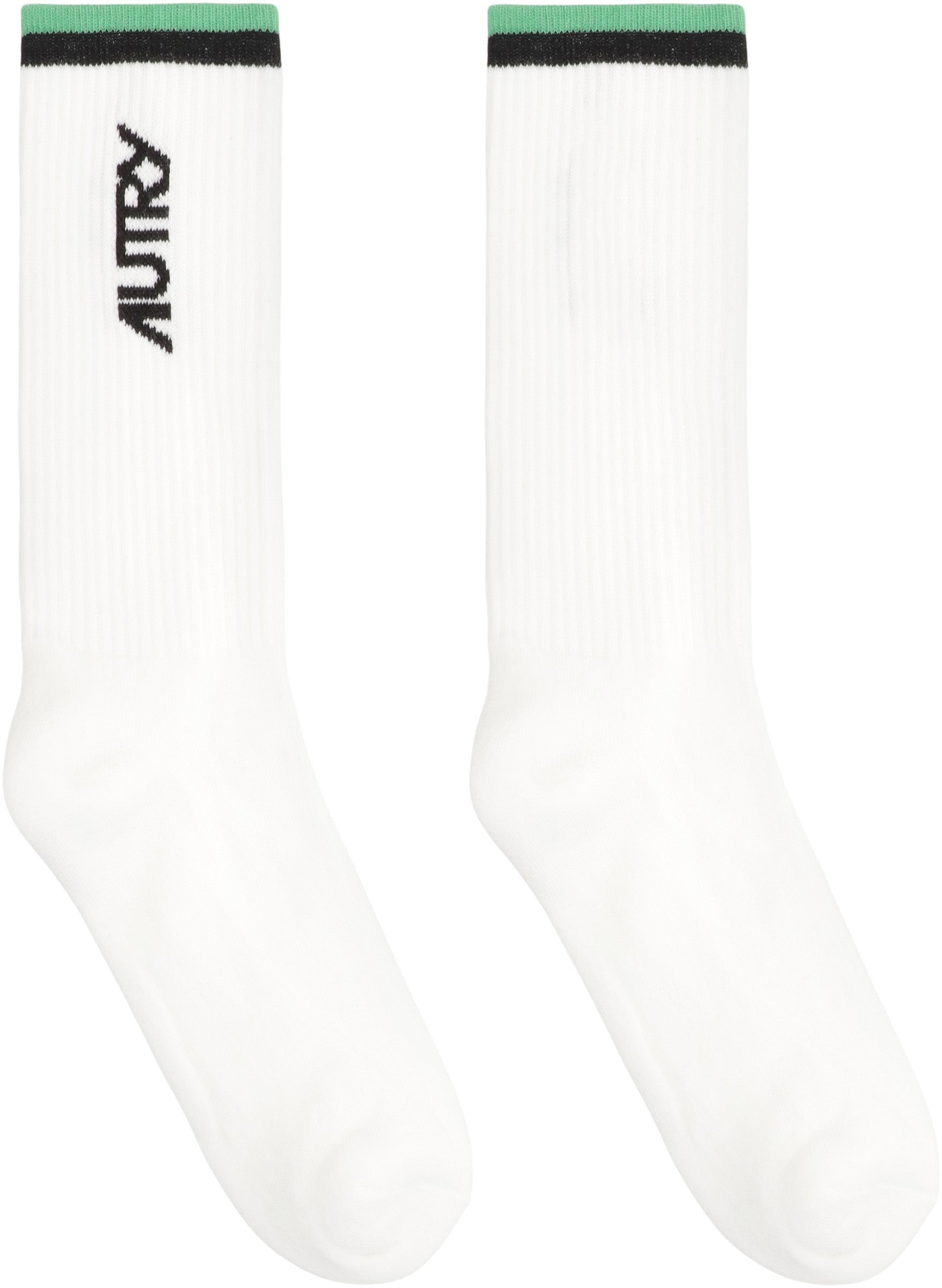 AUTRY Logo Cotton Blend Socks for Women