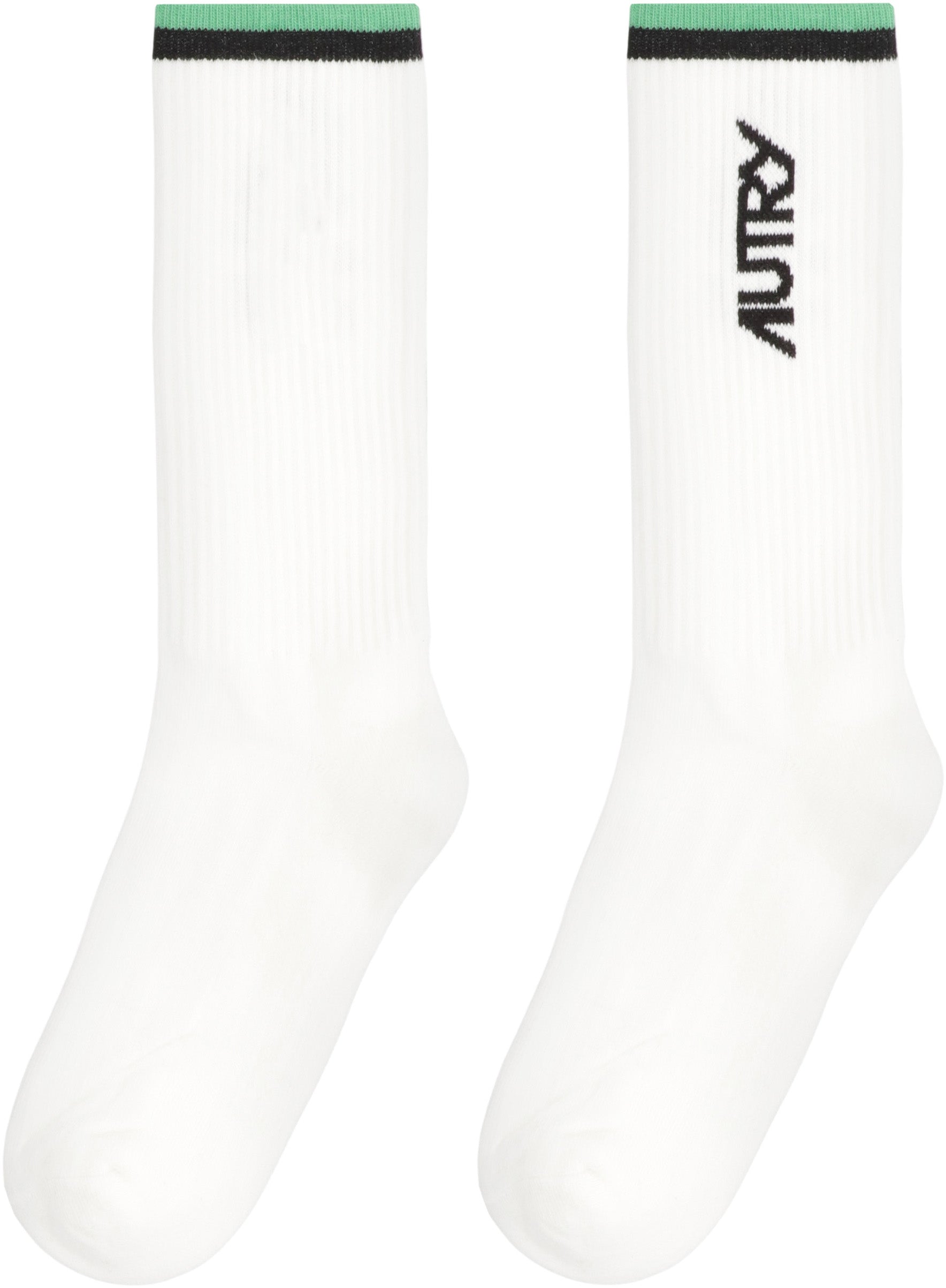 AUTRY Logo Cotton Blend Socks for Women
