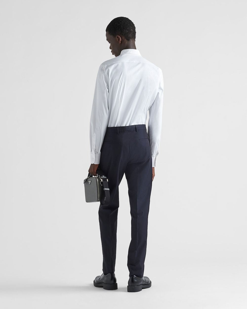 PRADA Men's Classic Fit Trousers for FW24