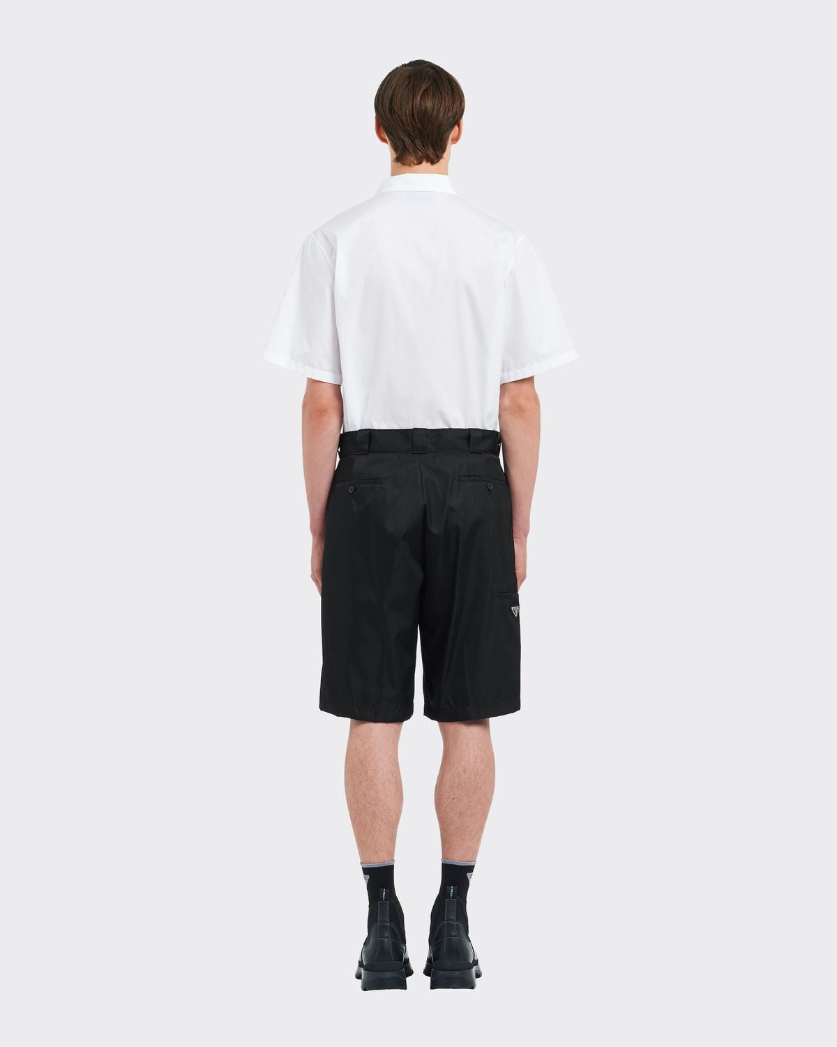 PRADA Eco-Friendly Recycled Polyamide Trousers for Men