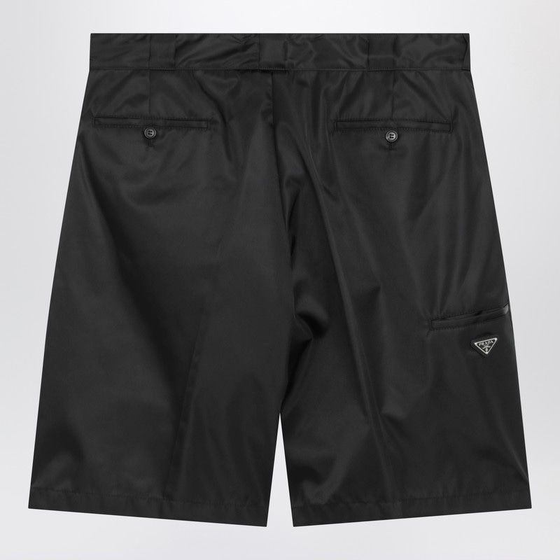 PRADA Recycled Nylon Bermuda Shorts - SS26 Collection